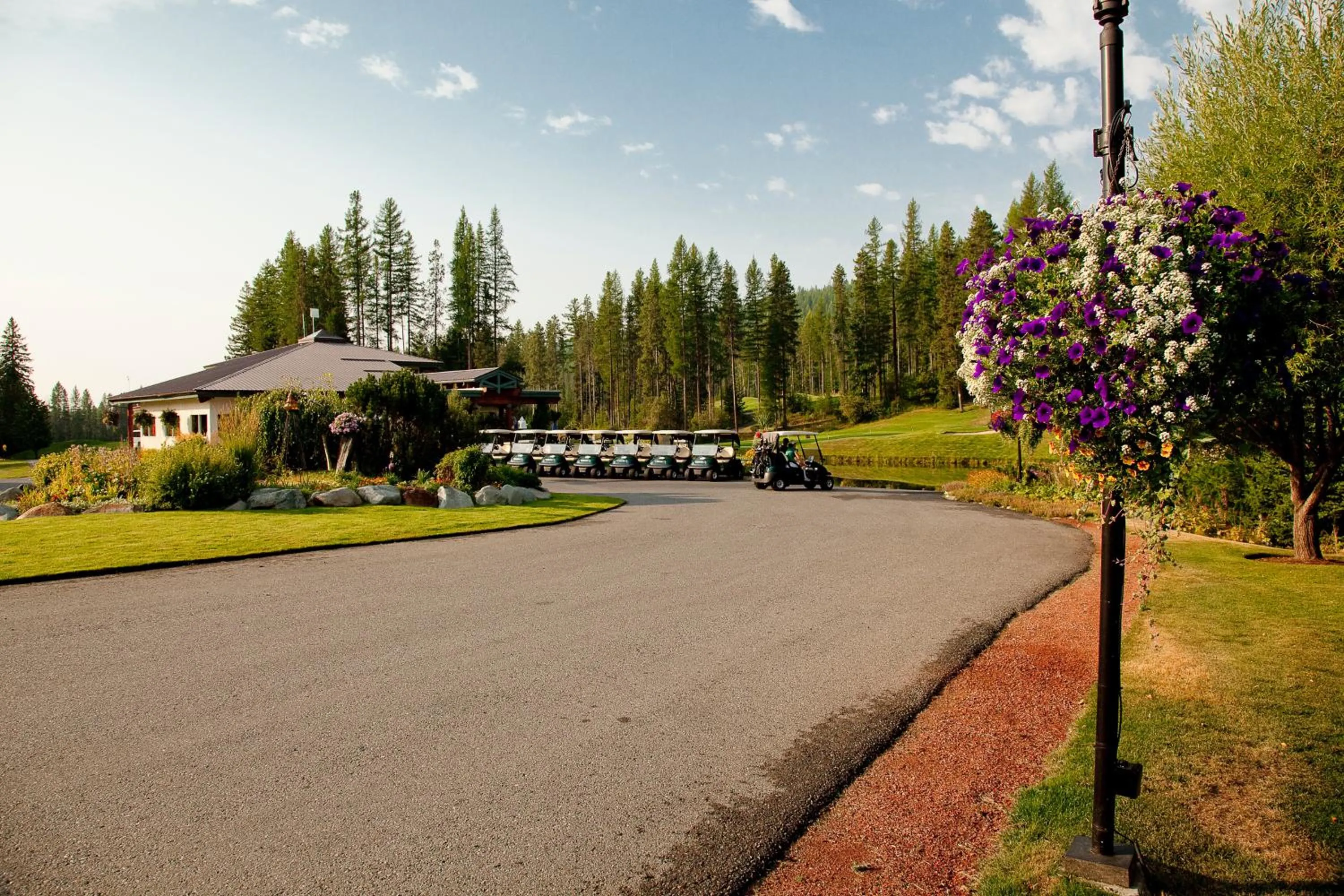 Golfcourse in Polaris Lodge
