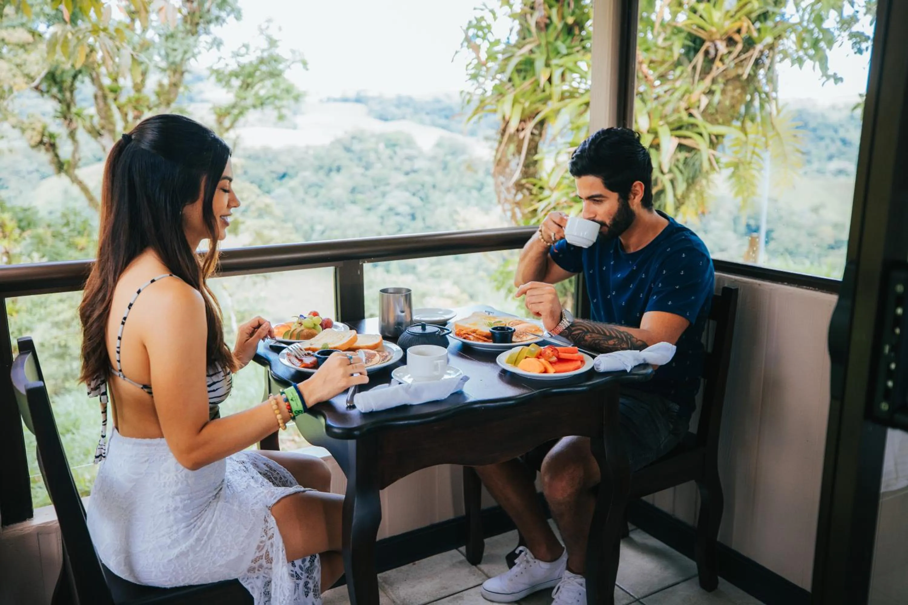 Breakfast in Montaña de fuego Mountain Resort & Spa
