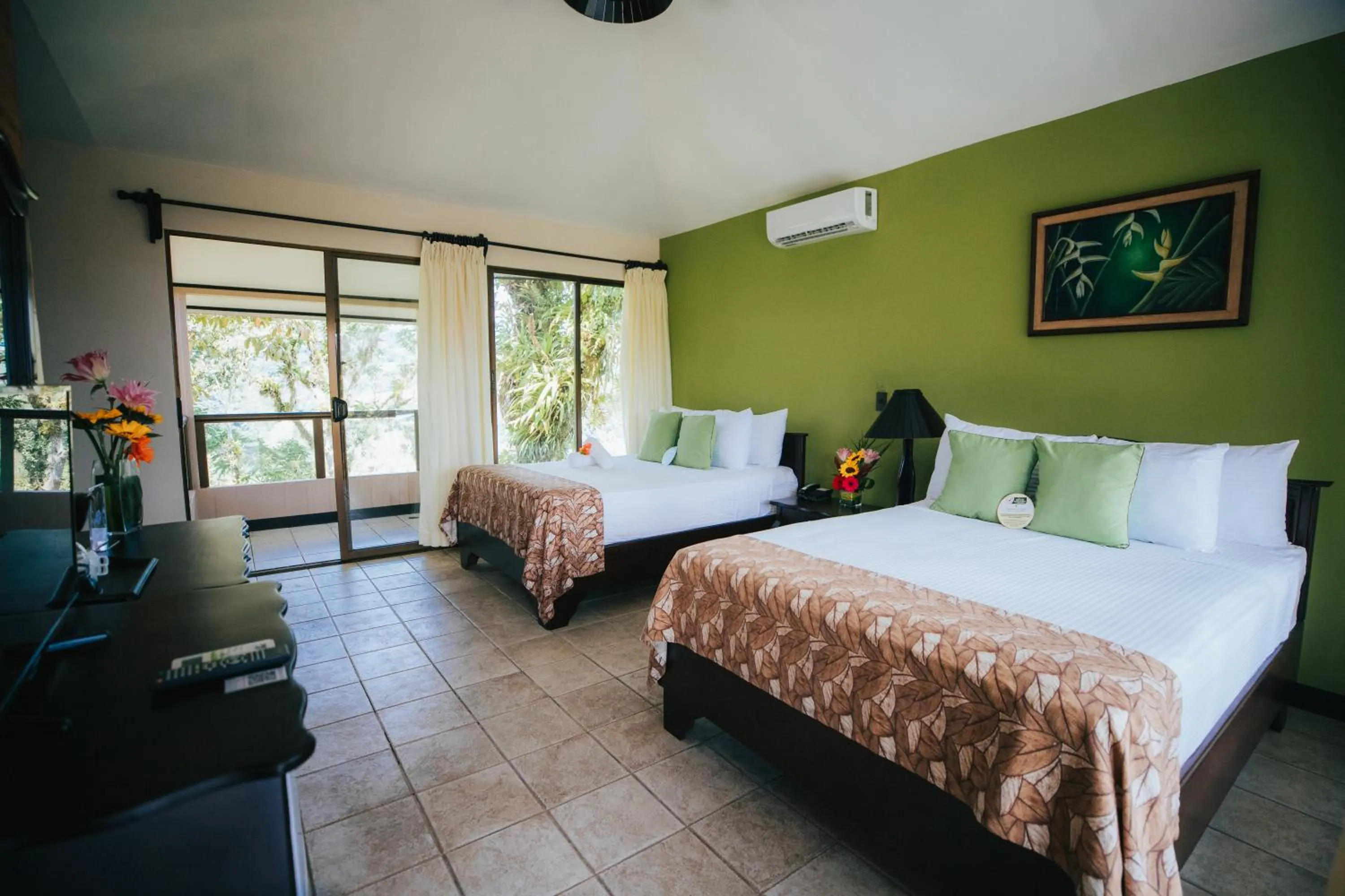 Bed in Montaña de fuego Mountain Resort & Spa