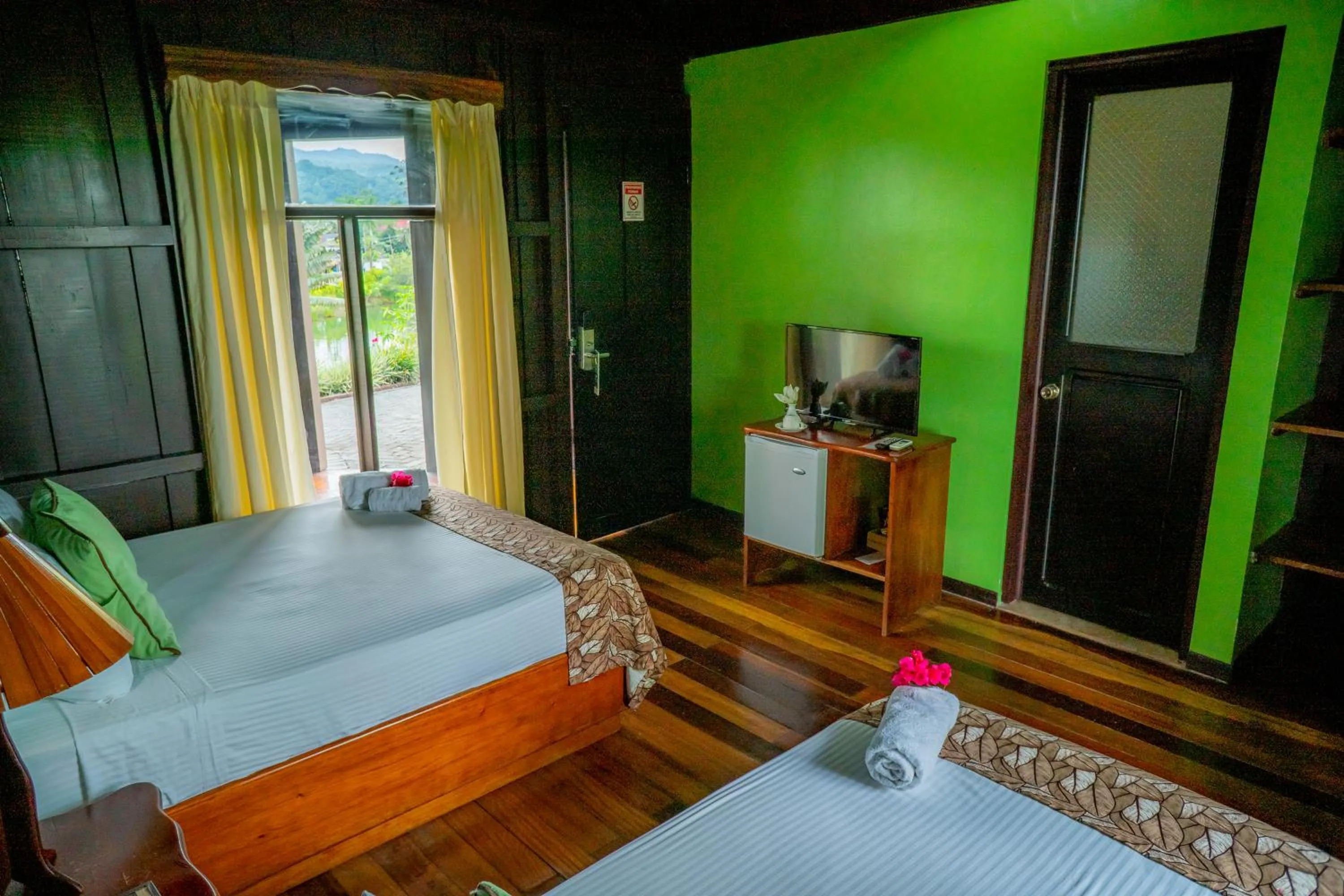 Bed in Montaña de fuego Mountain Resort & Spa