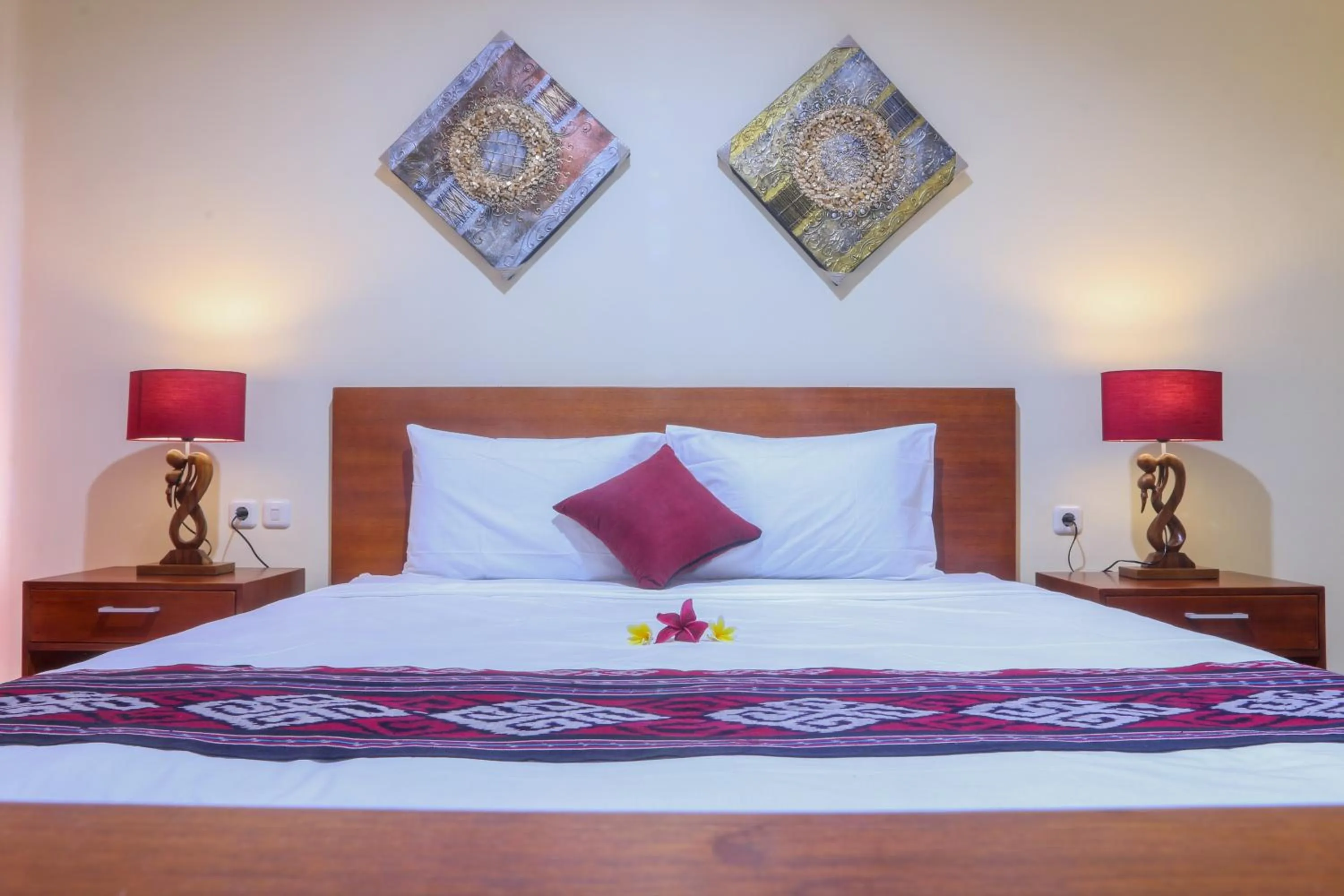 Bed in Sekar Waru Homestay