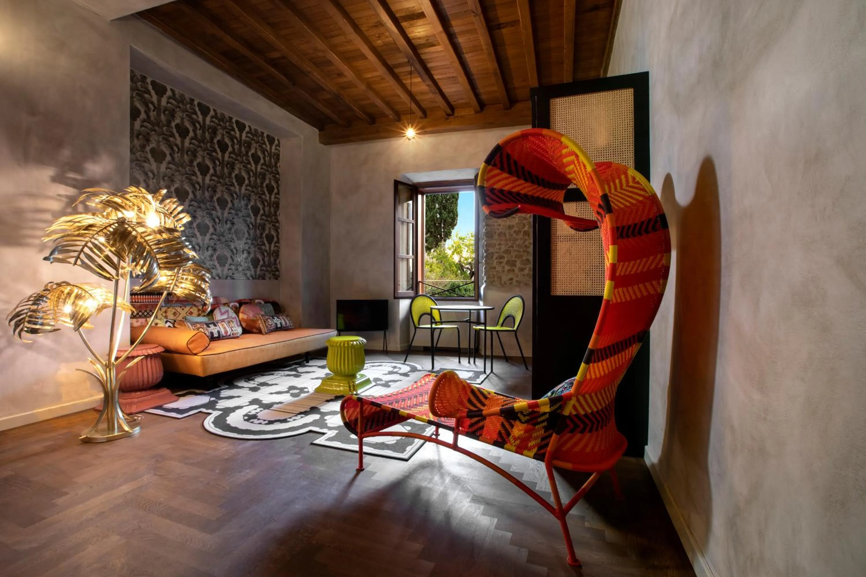 Living room in Palm Suites - Small Luxury Hotels of the World