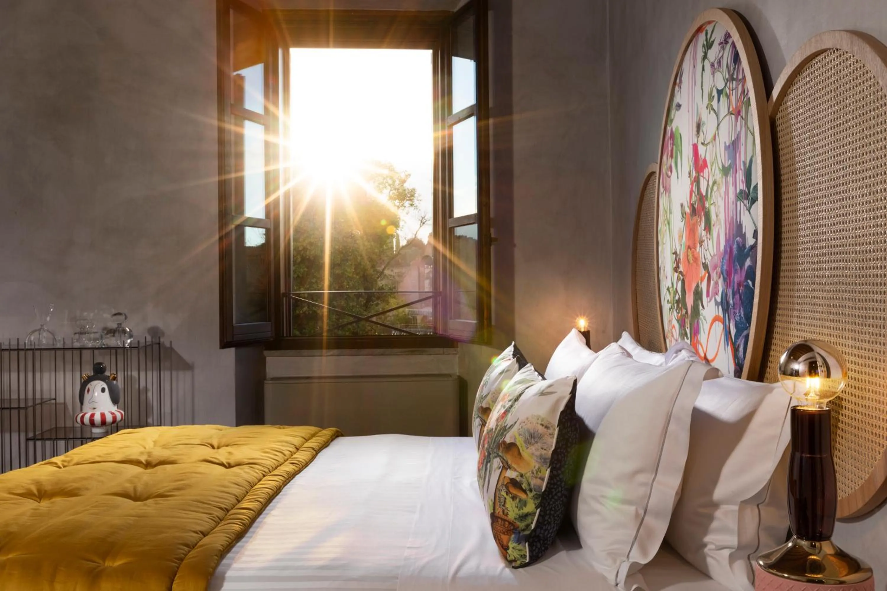 Bedroom, Bed in Palm Suites - Small Luxury Hotels of the World