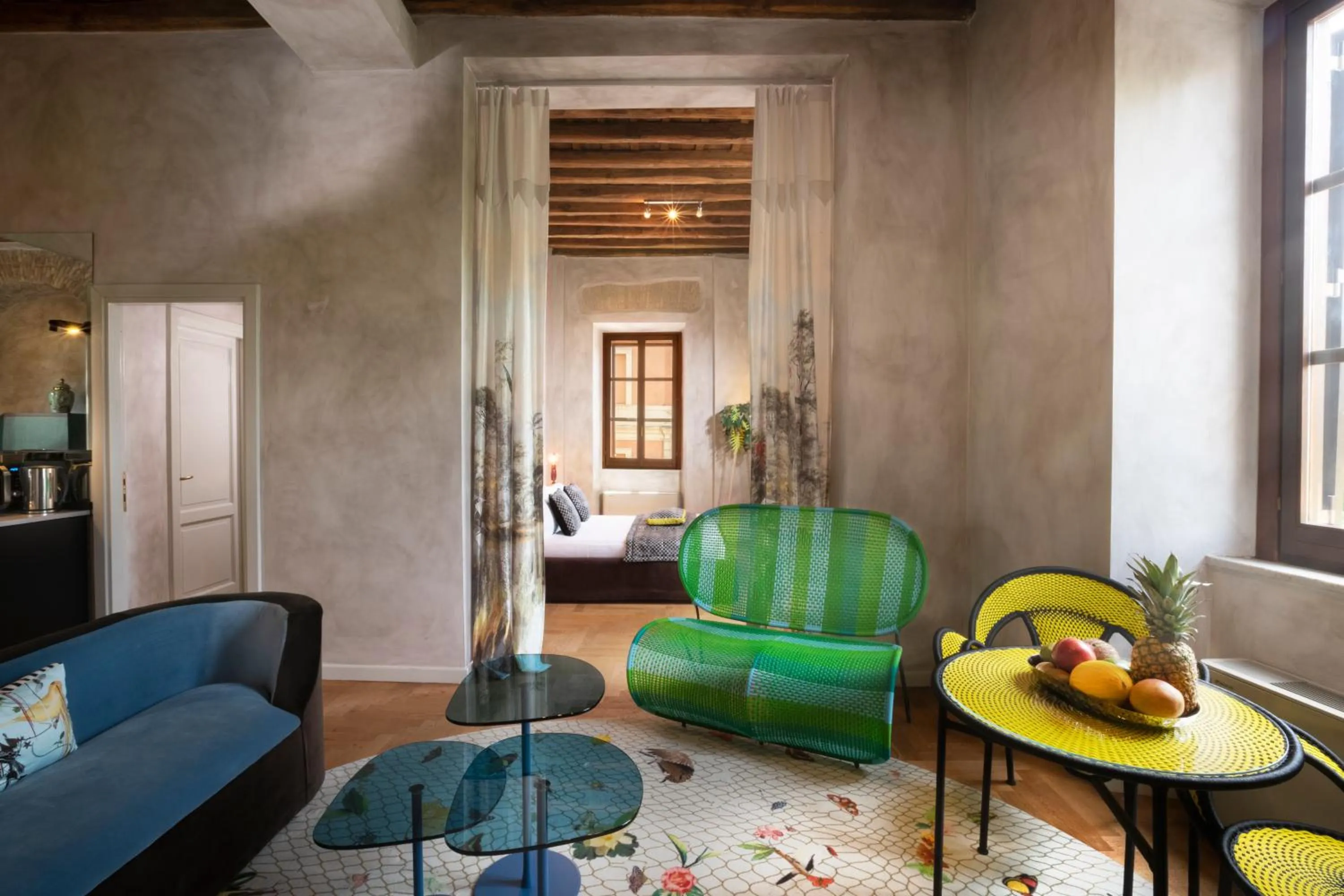 Living room in Palm Suites - Small Luxury Hotels of the World