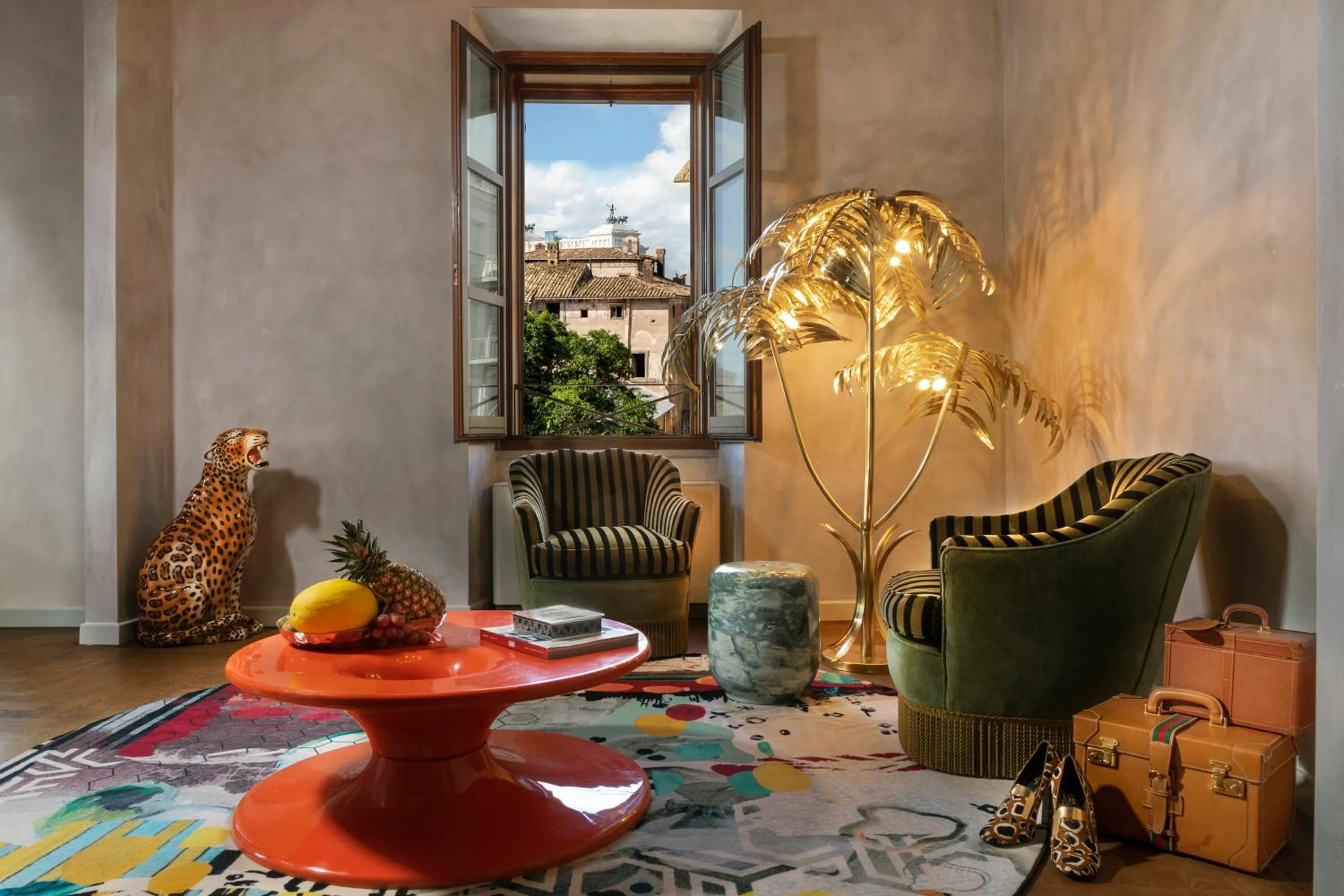 Living room in Palm Suites - Small Luxury Hotels of the World