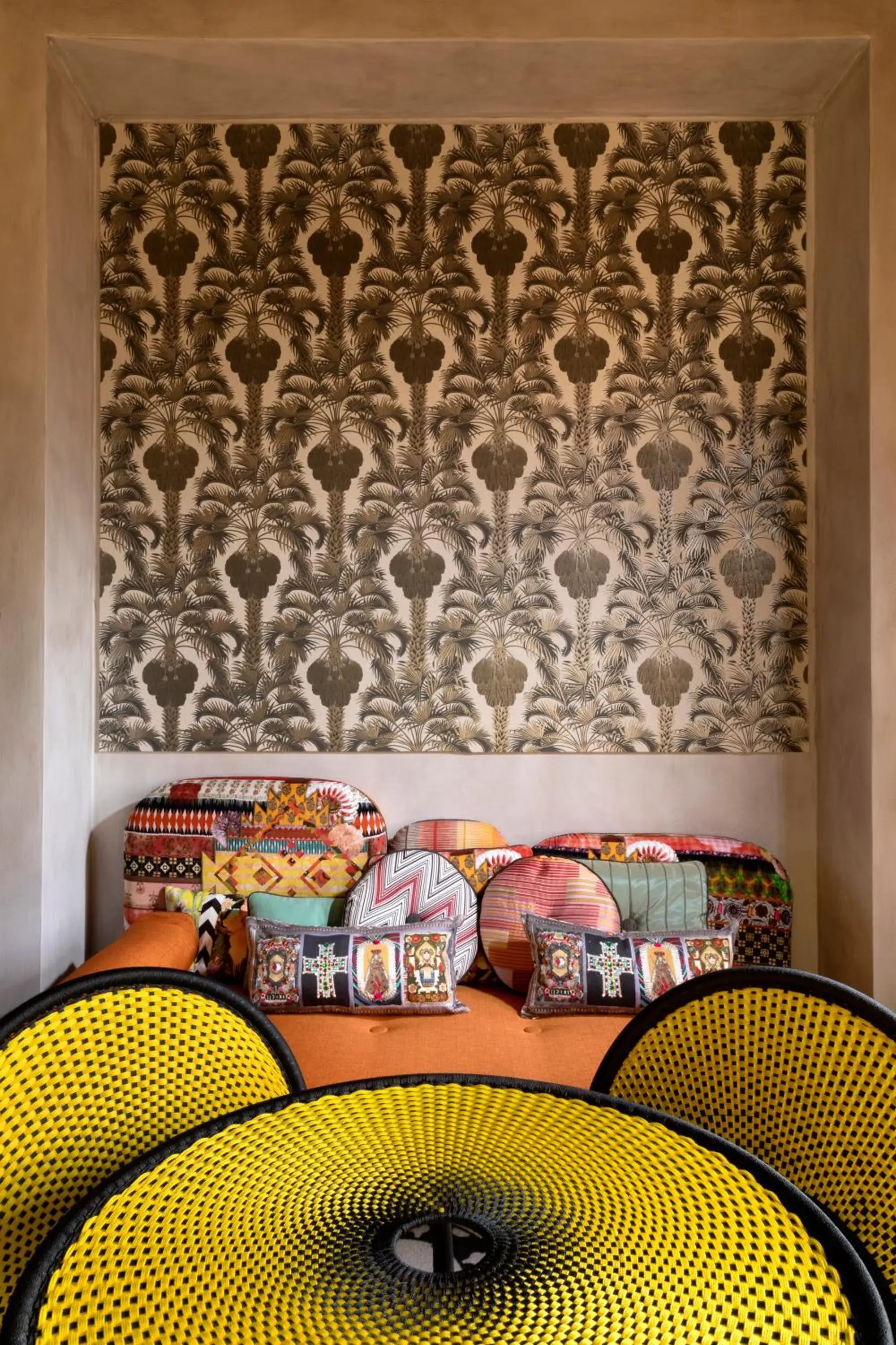 Living room in Palm Suites - Small Luxury Hotels of the World Living room in Palm Suites - Small Luxury Hotels of the World