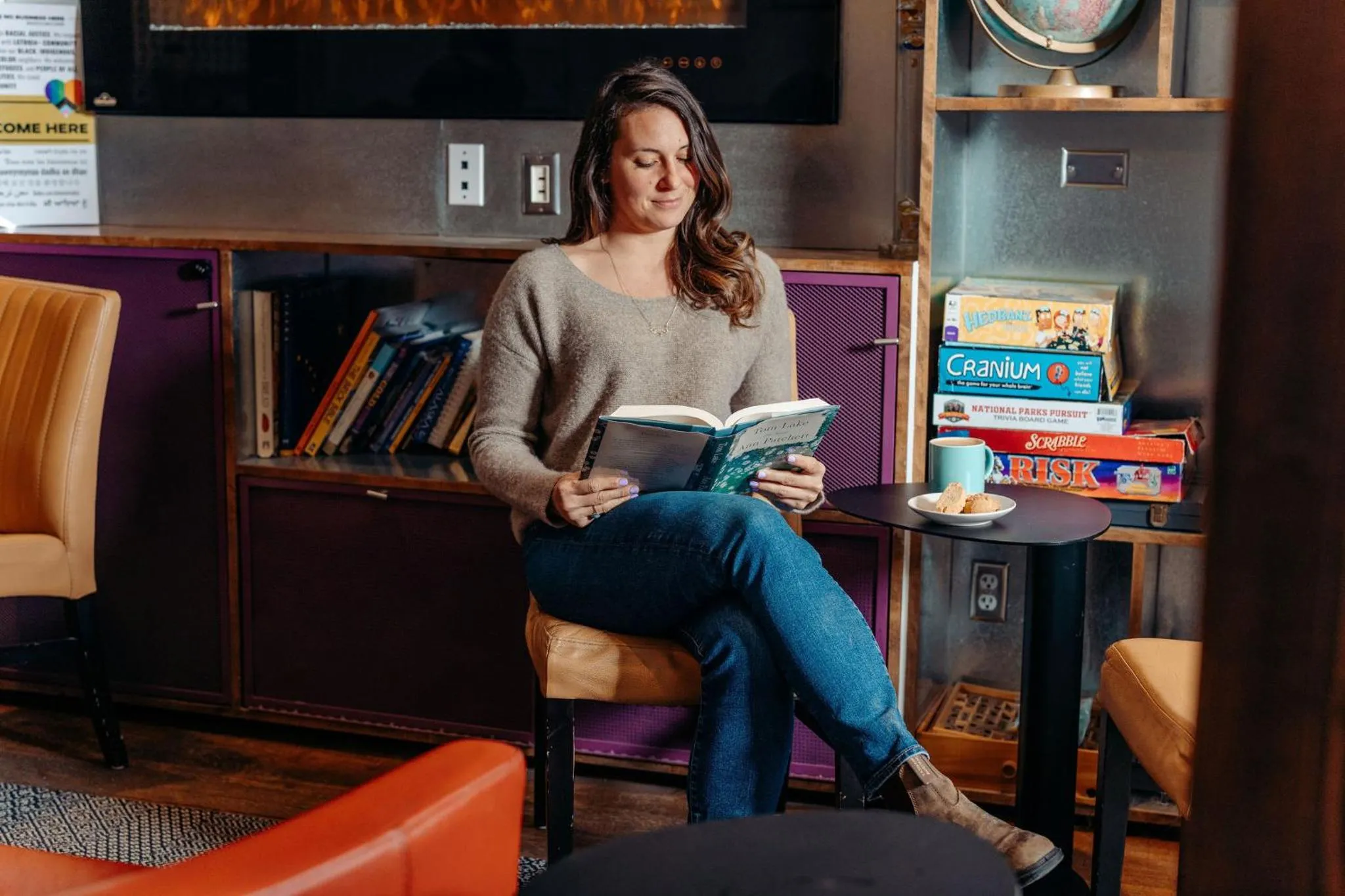 Library in Silverbow Inn