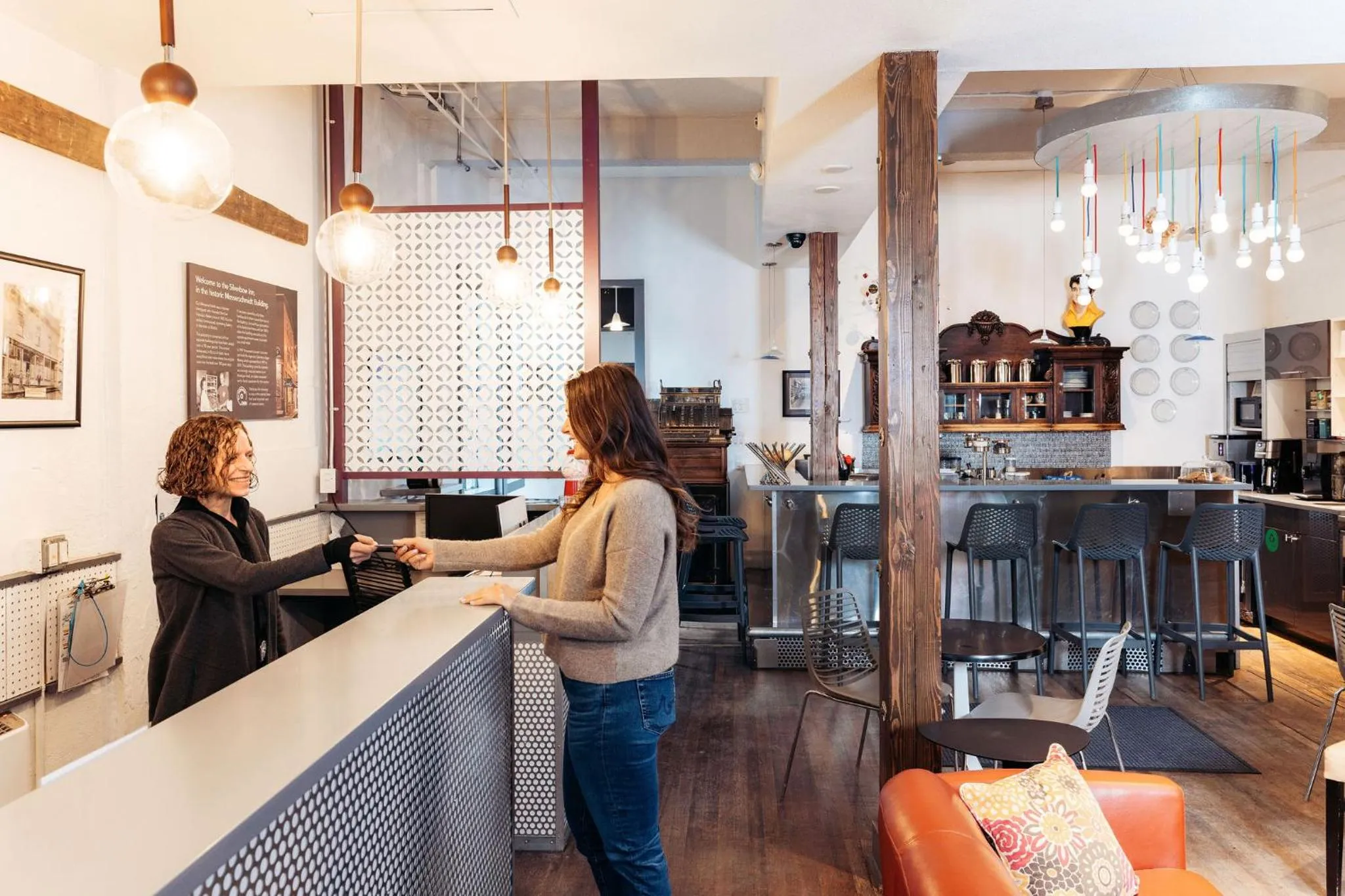 Lobby or reception in Silverbow Inn