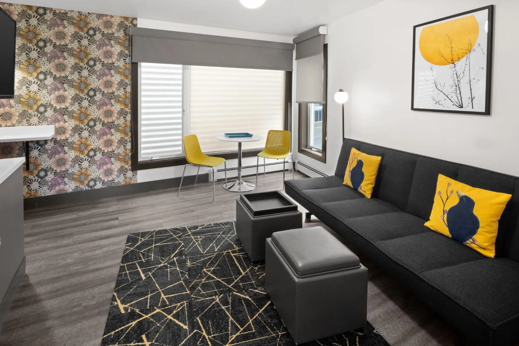 Living room in Silverbow Inn