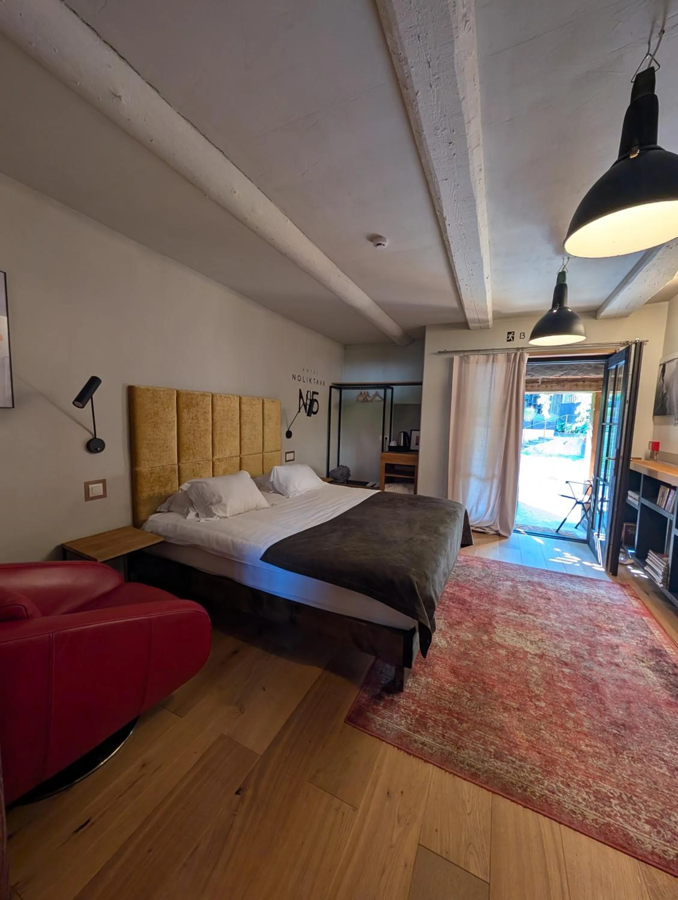 Bed in Noliktava No 5