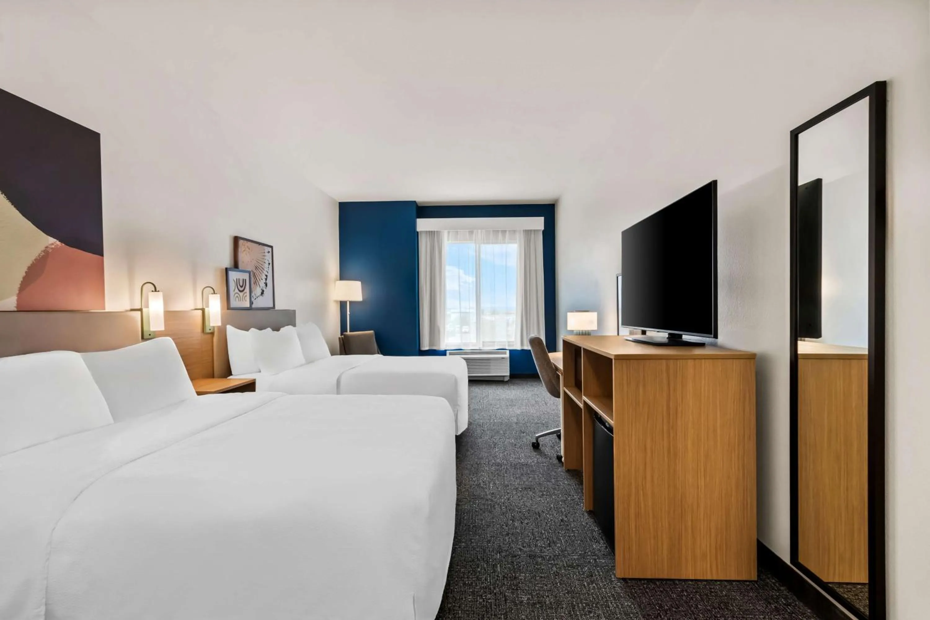 Bed in Spark by Hilton Phoenix East Mesa