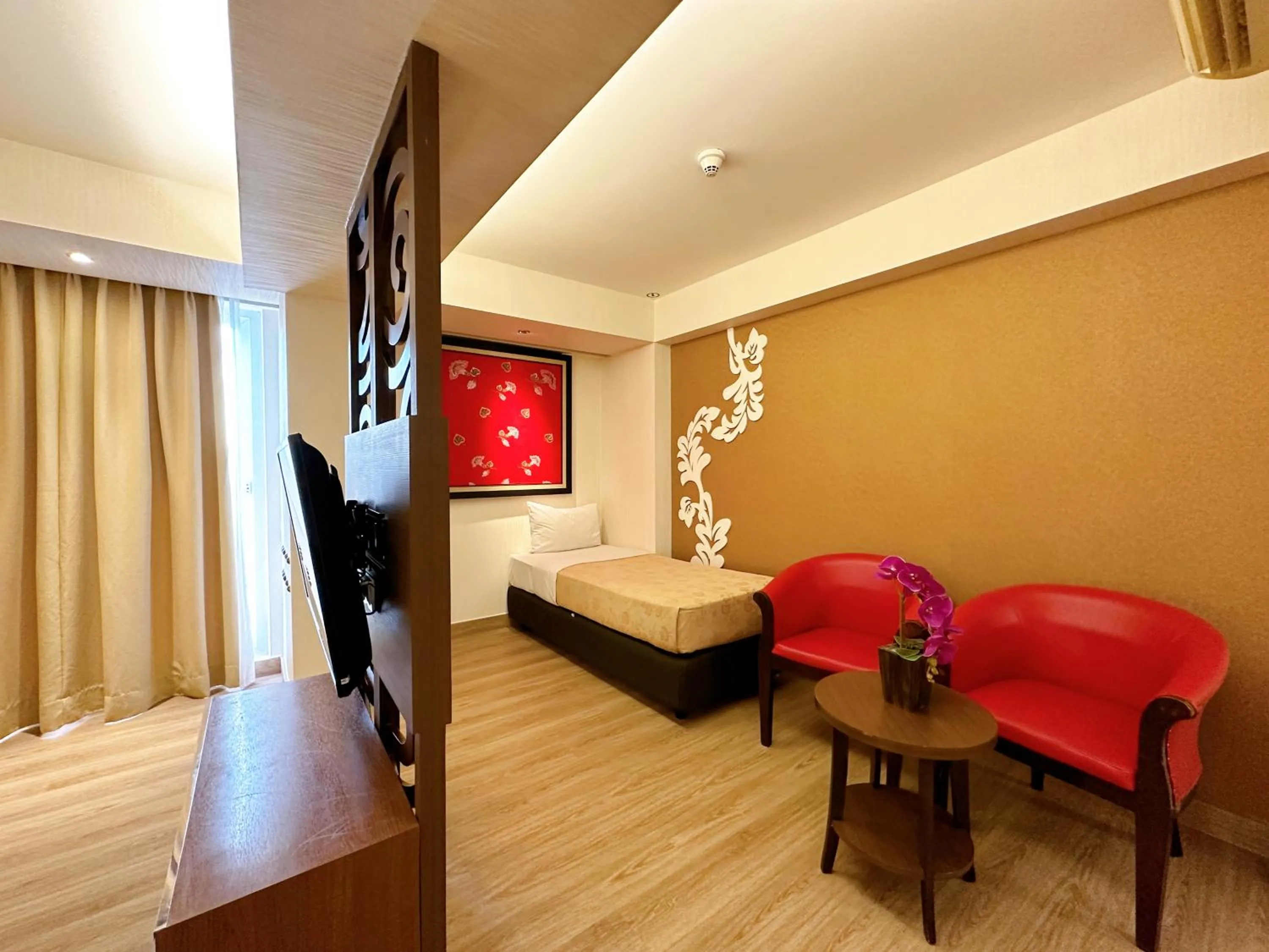 Bed in Atanaya Kuta Bali