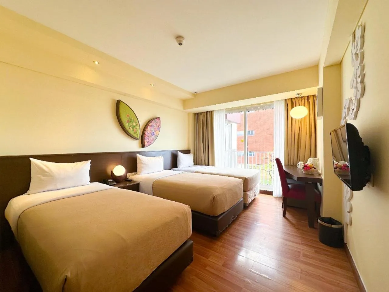 Bed in Atanaya Kuta Bali