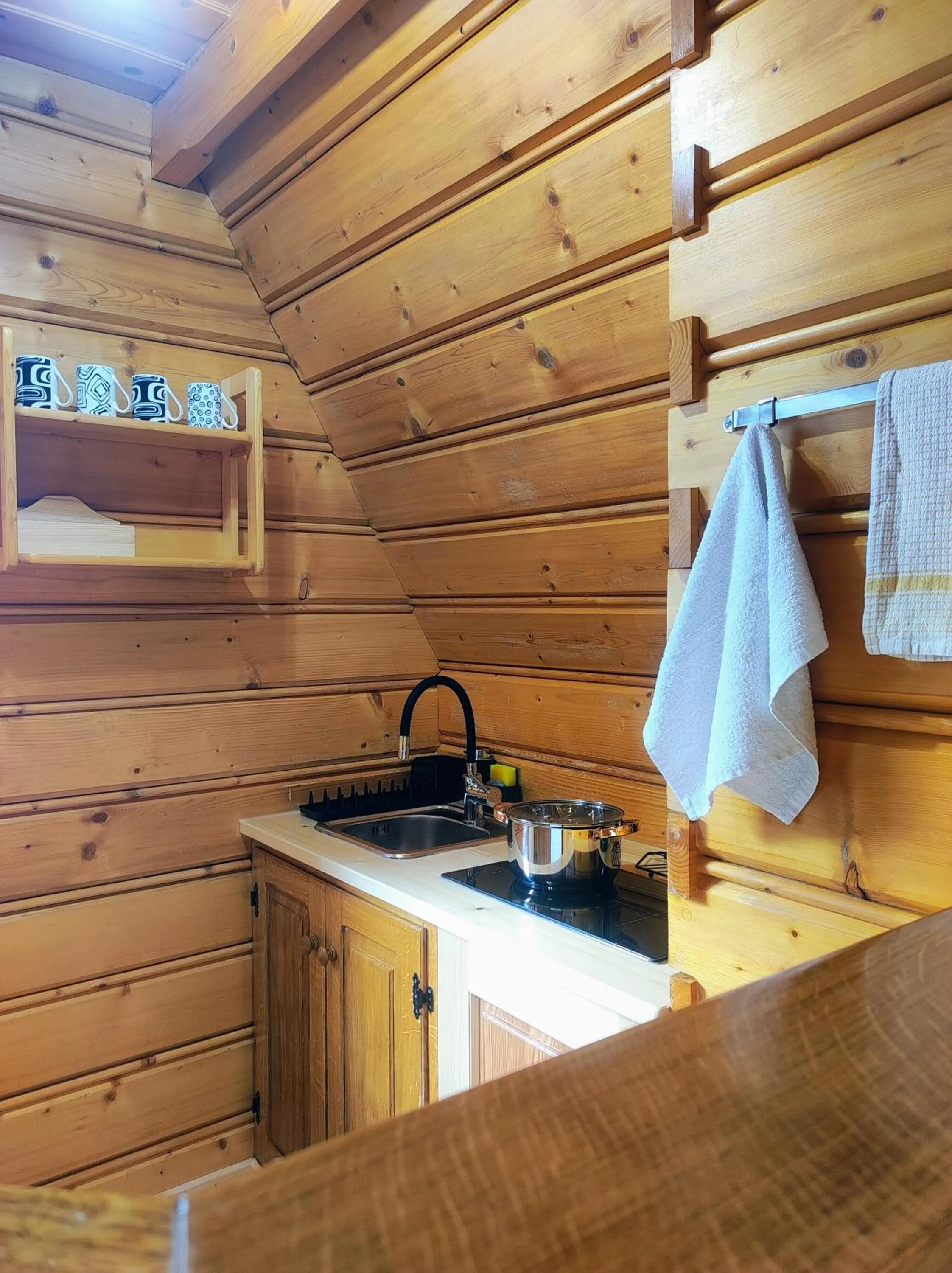 Kitchen or kitchenette in Apartamenty Sosna