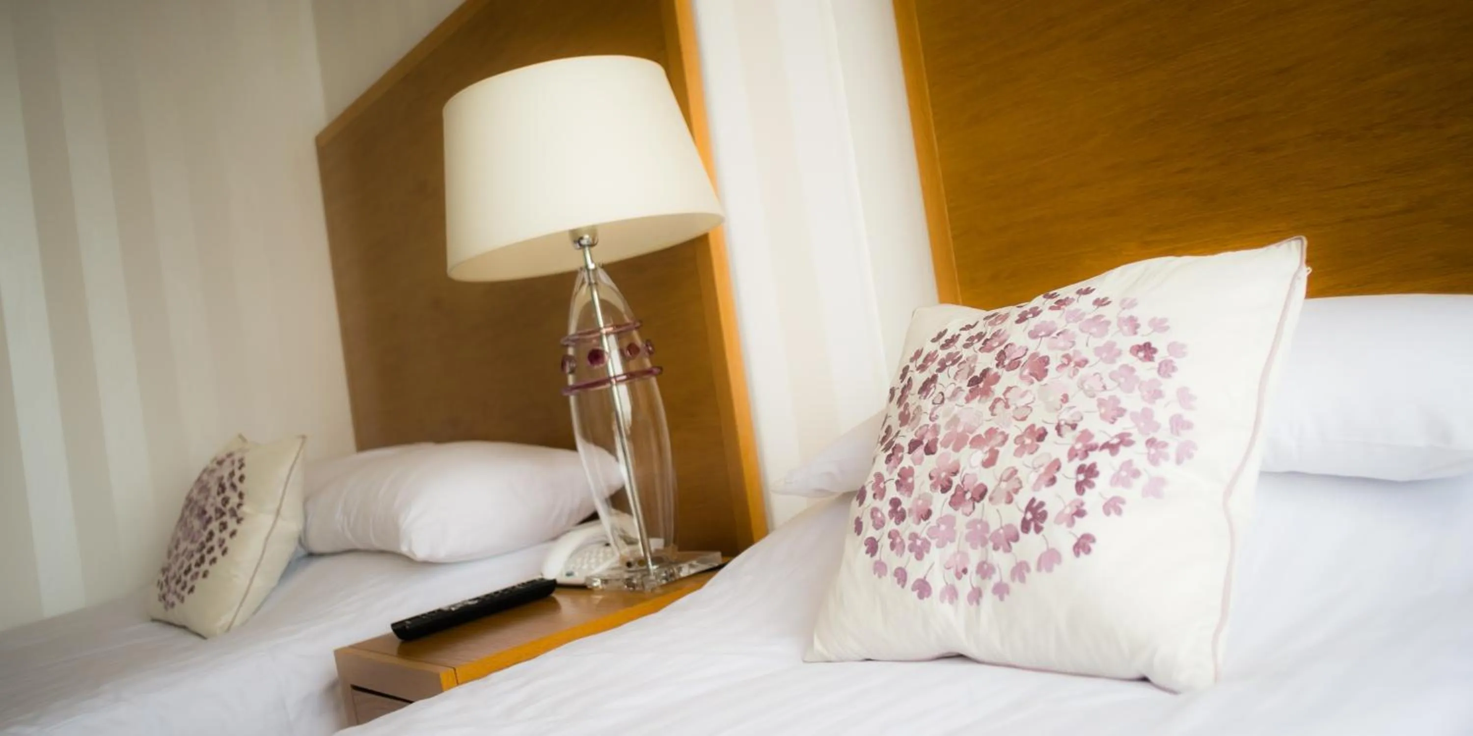 Decorative detail, Bed in Gwesty'r Marine Hotel & Spa