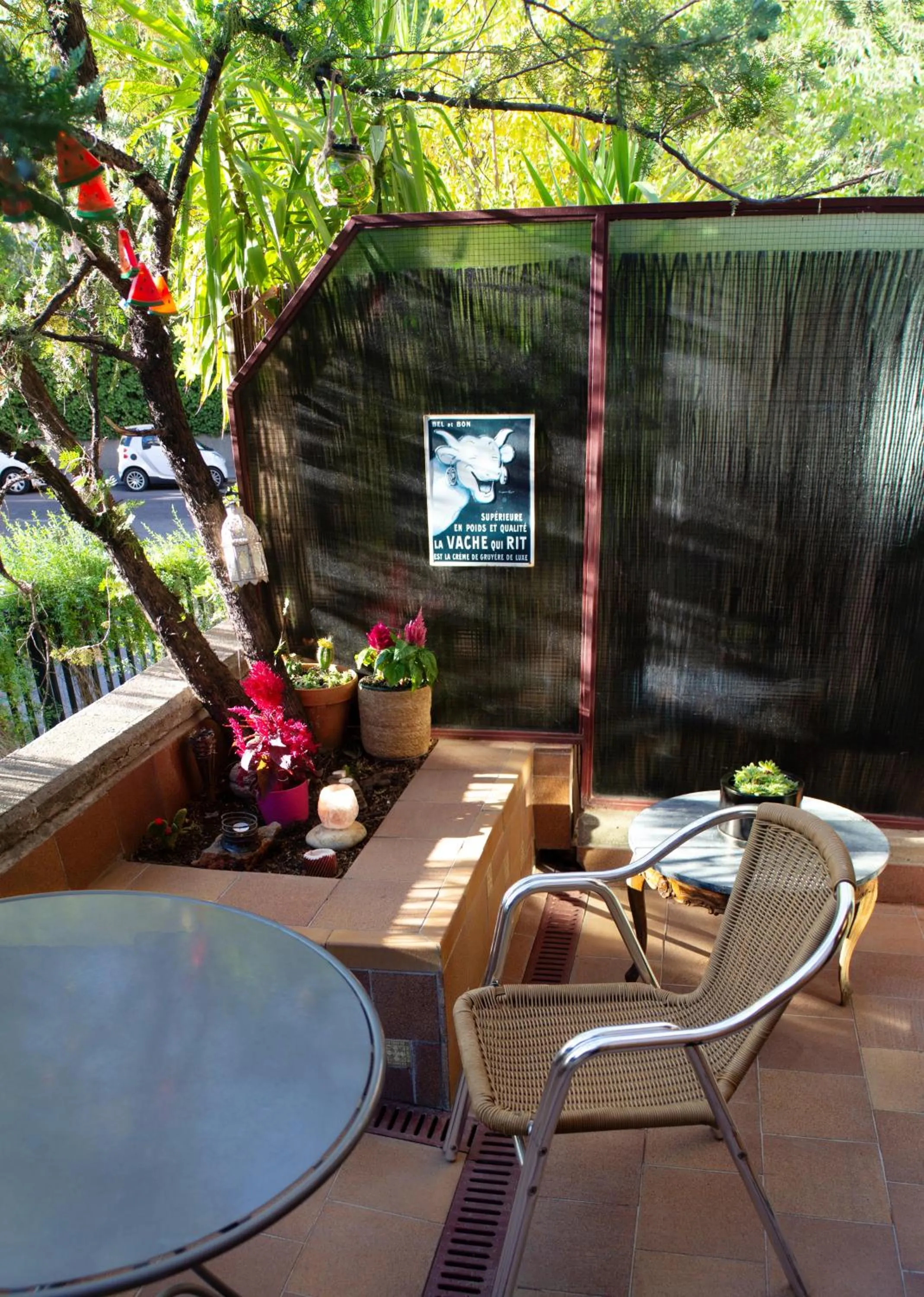 Balcony/Terrace in Quiet Studio in Madrid - 35 m² with Shared Pool