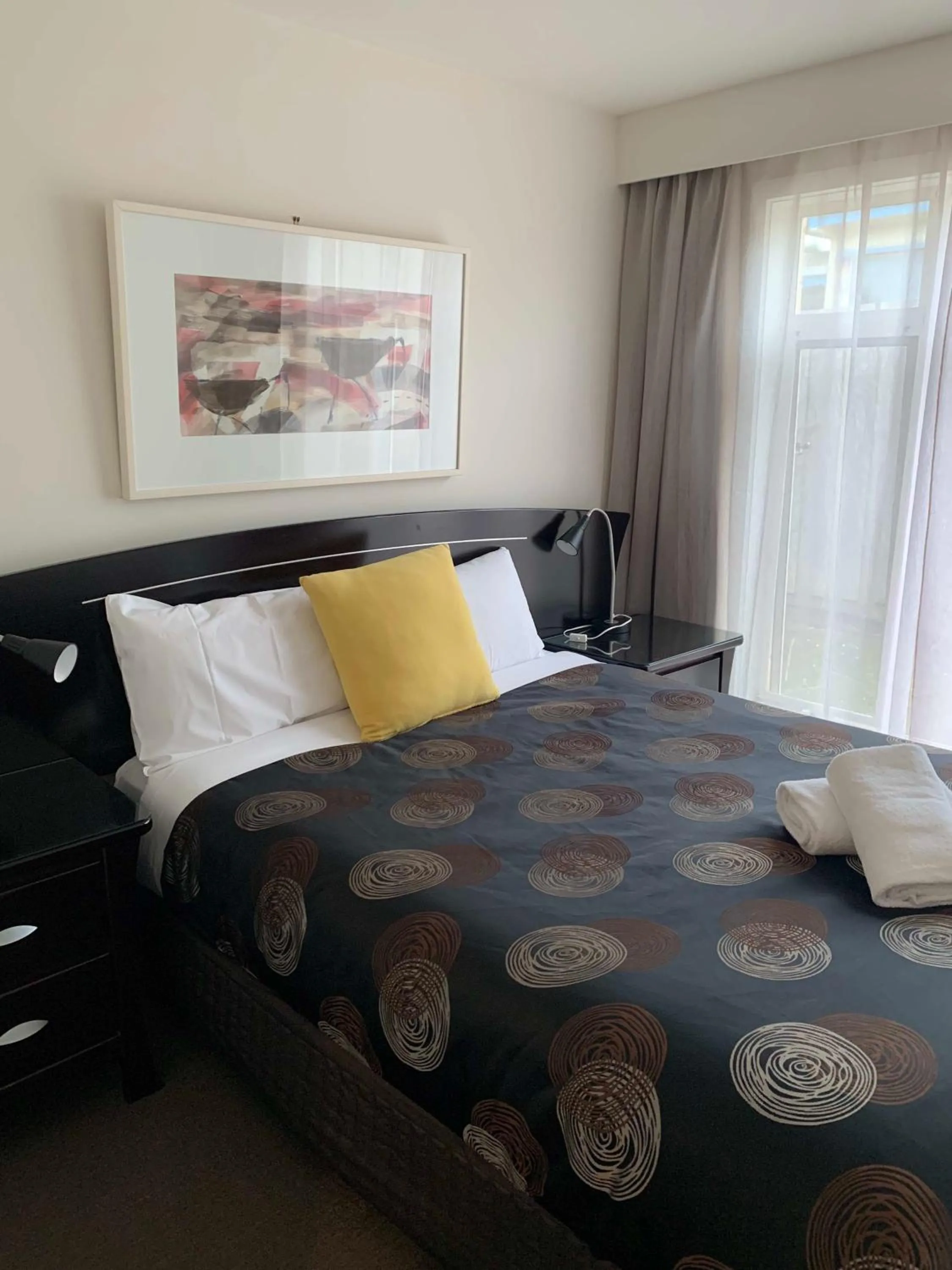 Bed in Port Campbell Parkview Motel & Apartments