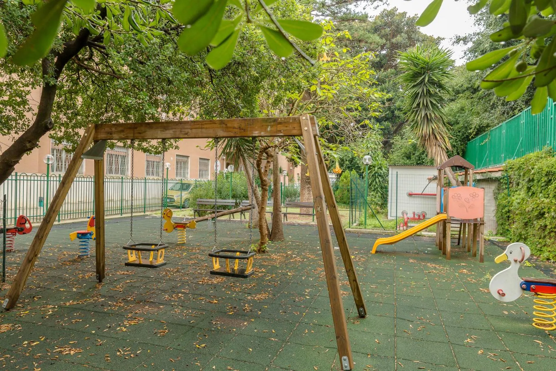 Children play ground in Casa per Ferie Don Orione Palermo