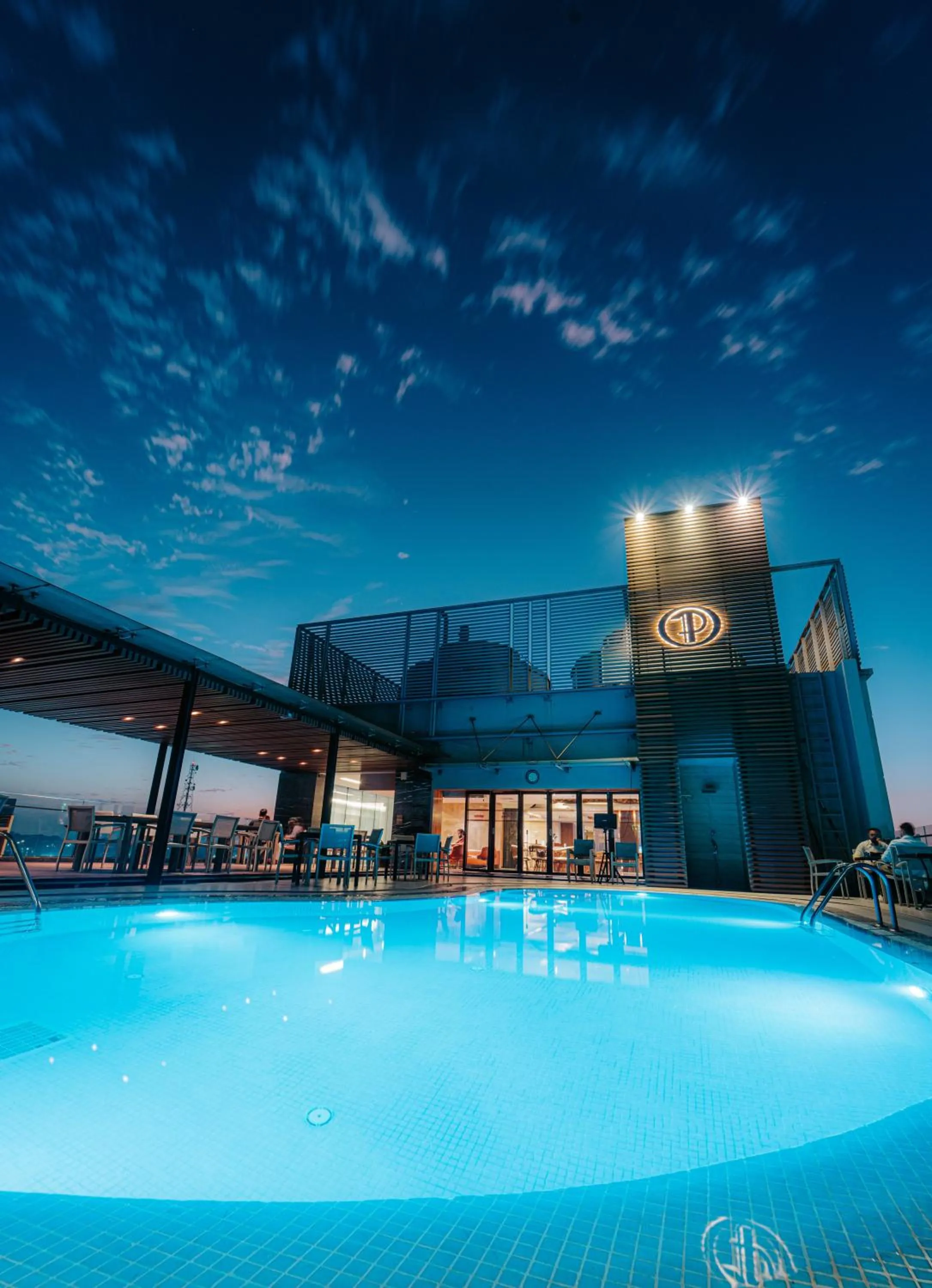 Swimming pool in The Peninsula Chittagong Limited