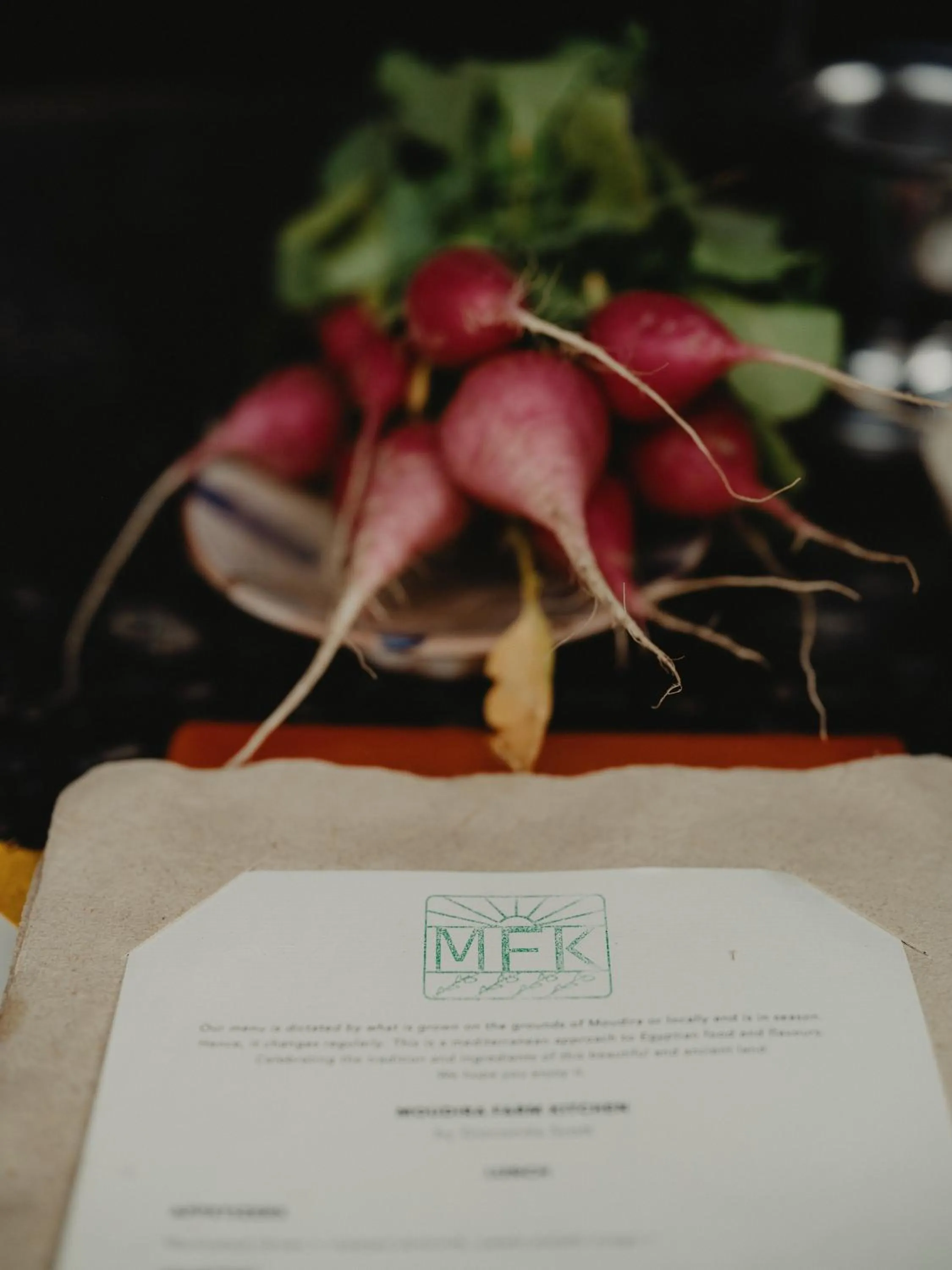 Restaurant/places to eat in Al Moudira Hotel