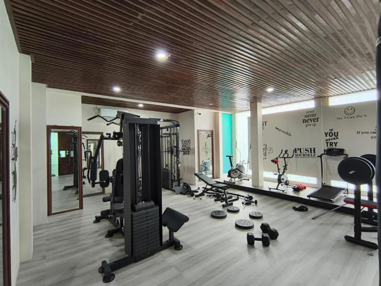 Fitness centre/facilities in Avery Le Nixsun Villas Ungasan with Free access to Gym center by Waringin Hospitality