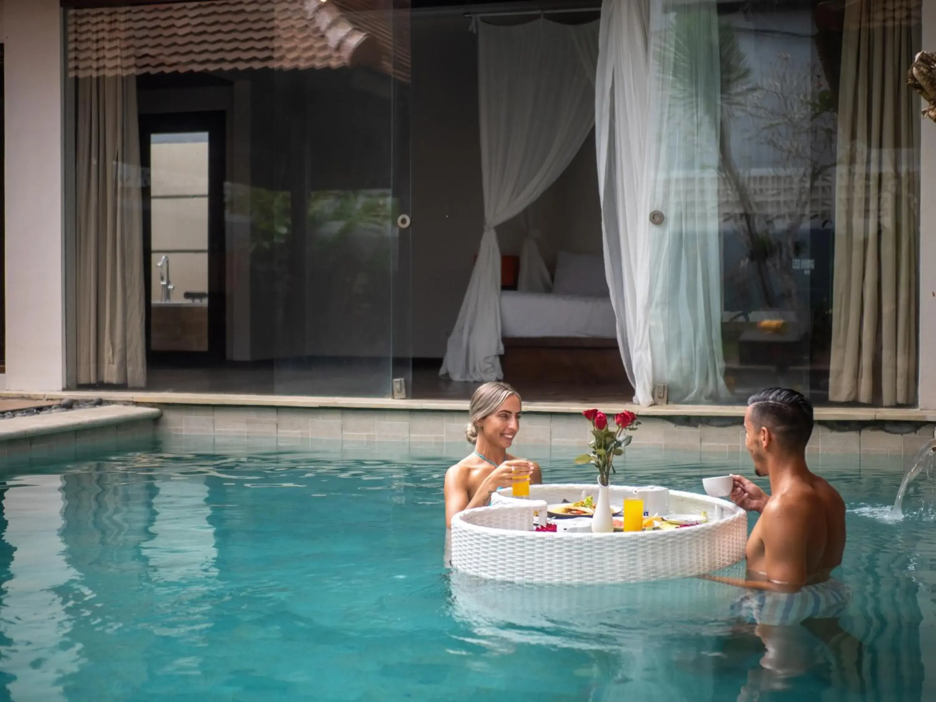 Swimming pool in Avery Le Nixsun Villas Uluwatu by Waringin Hospitality Free Gym Access Swimming pool in Avery Le Nixsun Villas Uluwatu by Waringin Hospitality Free Gym Access