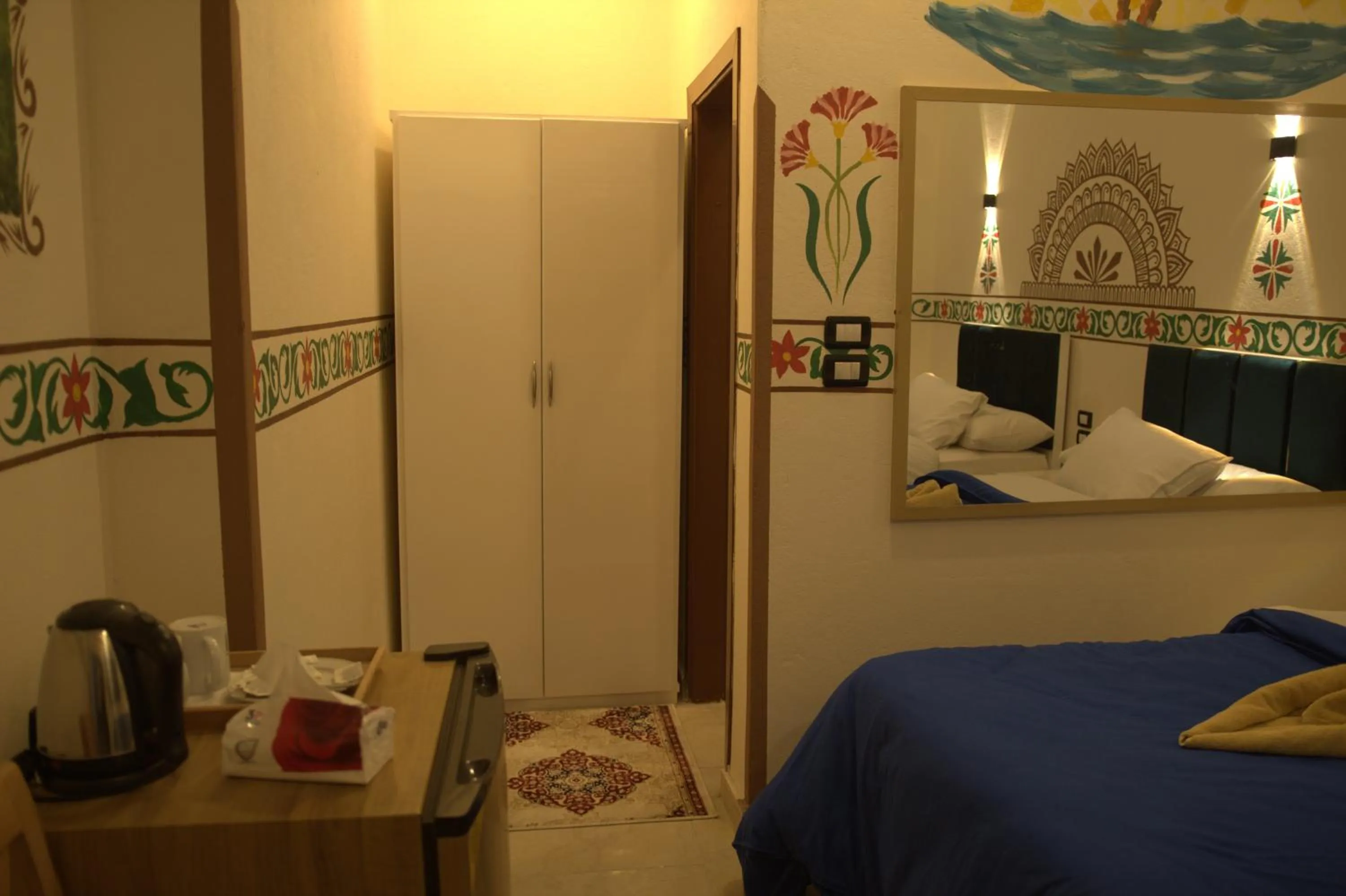 Bed in Al Baeirat Hotel