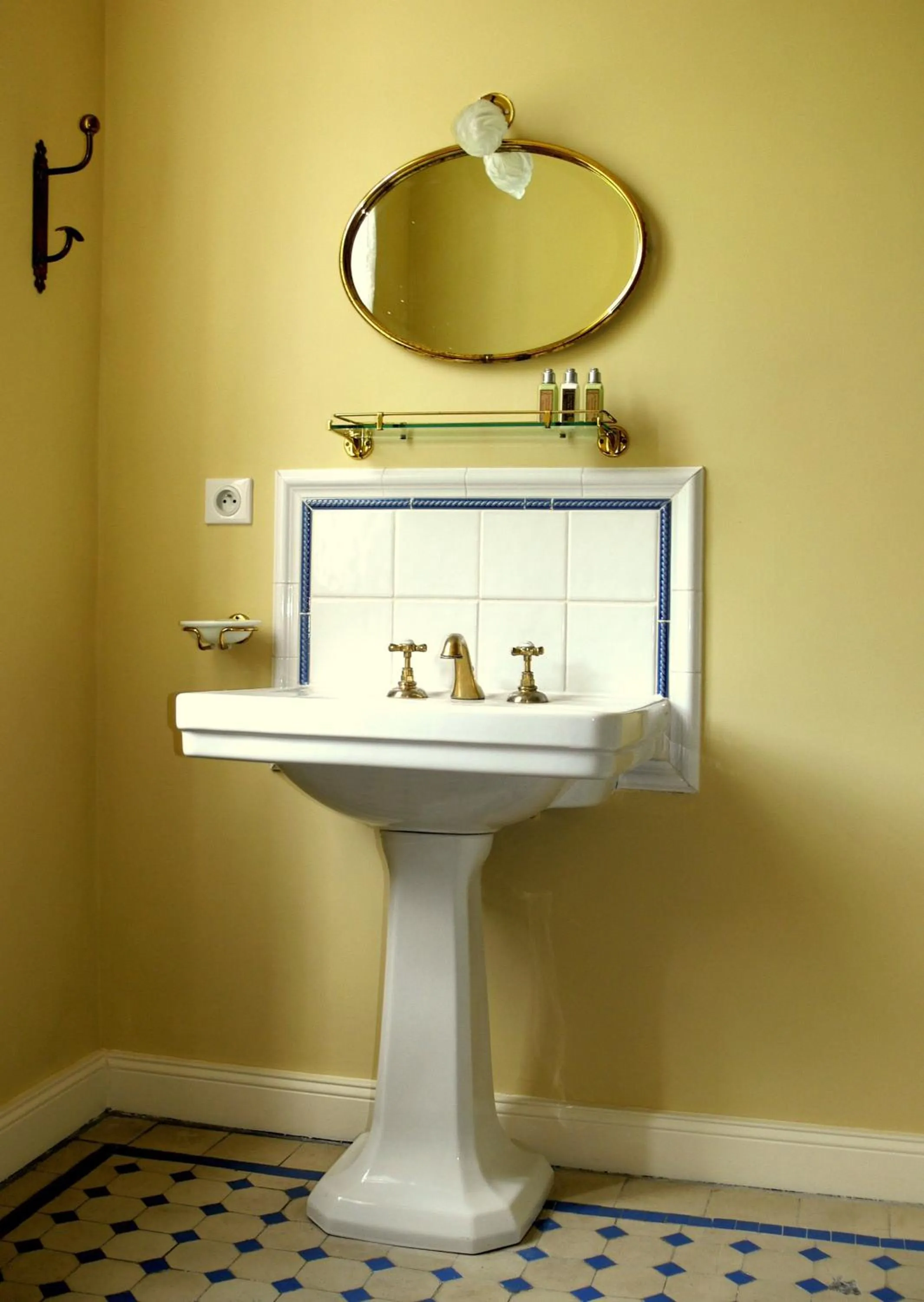 Decorative detail in Domaine de La Brugere