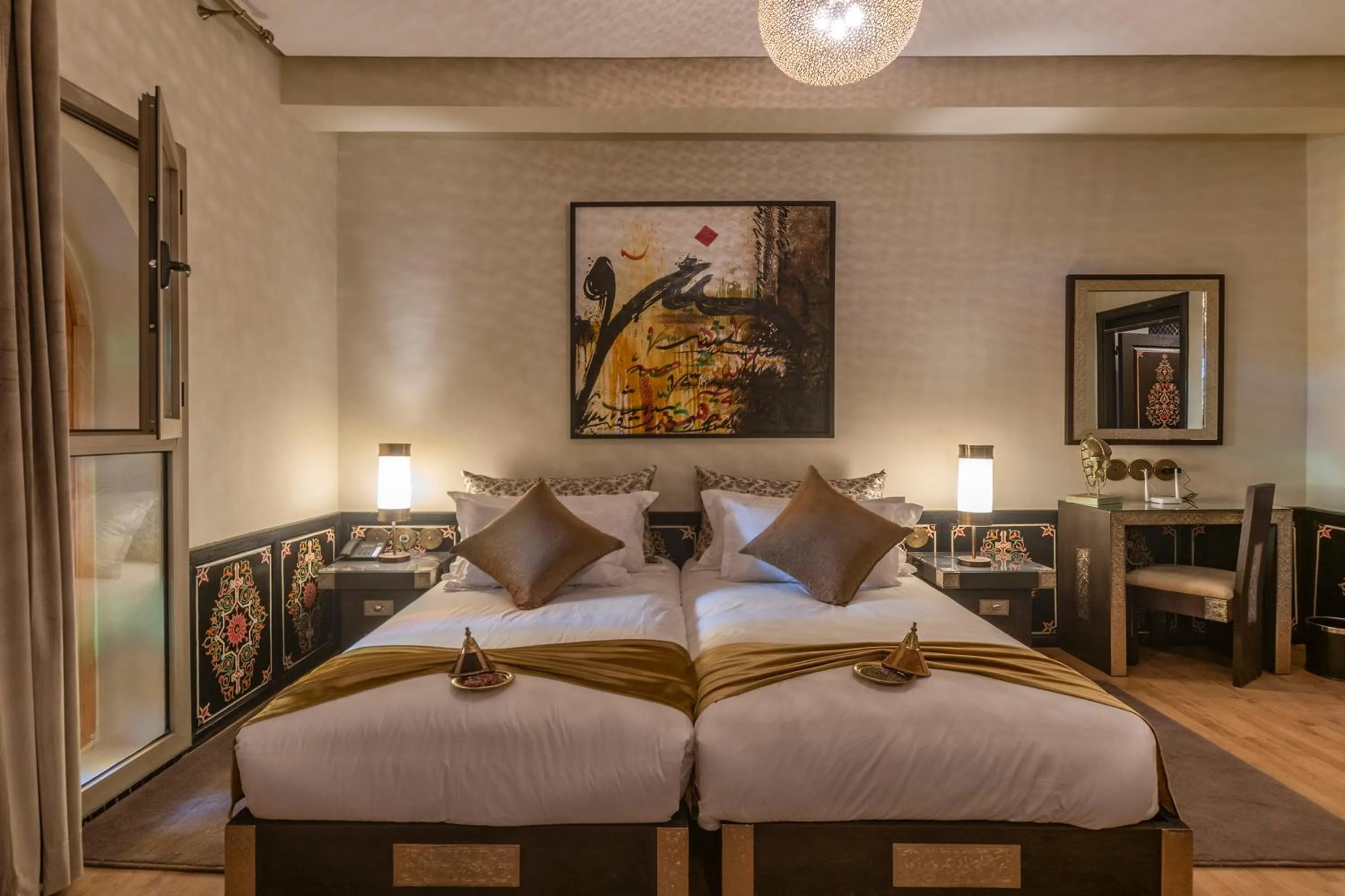 Bedroom, Bed in Palais Dar Si Aissa ALL-SUITES