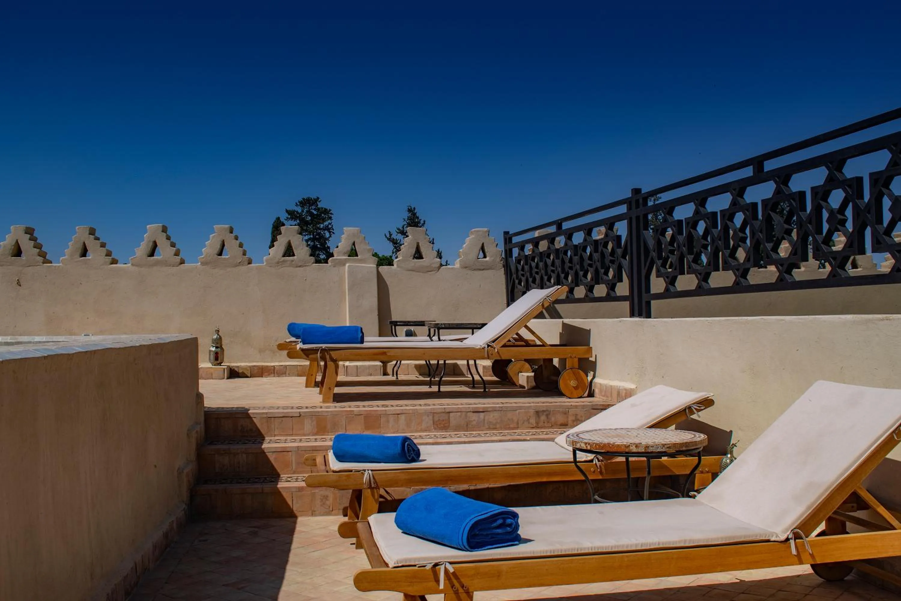 Balcony/Terrace in Palais Dar Si Aissa ALL-SUITES