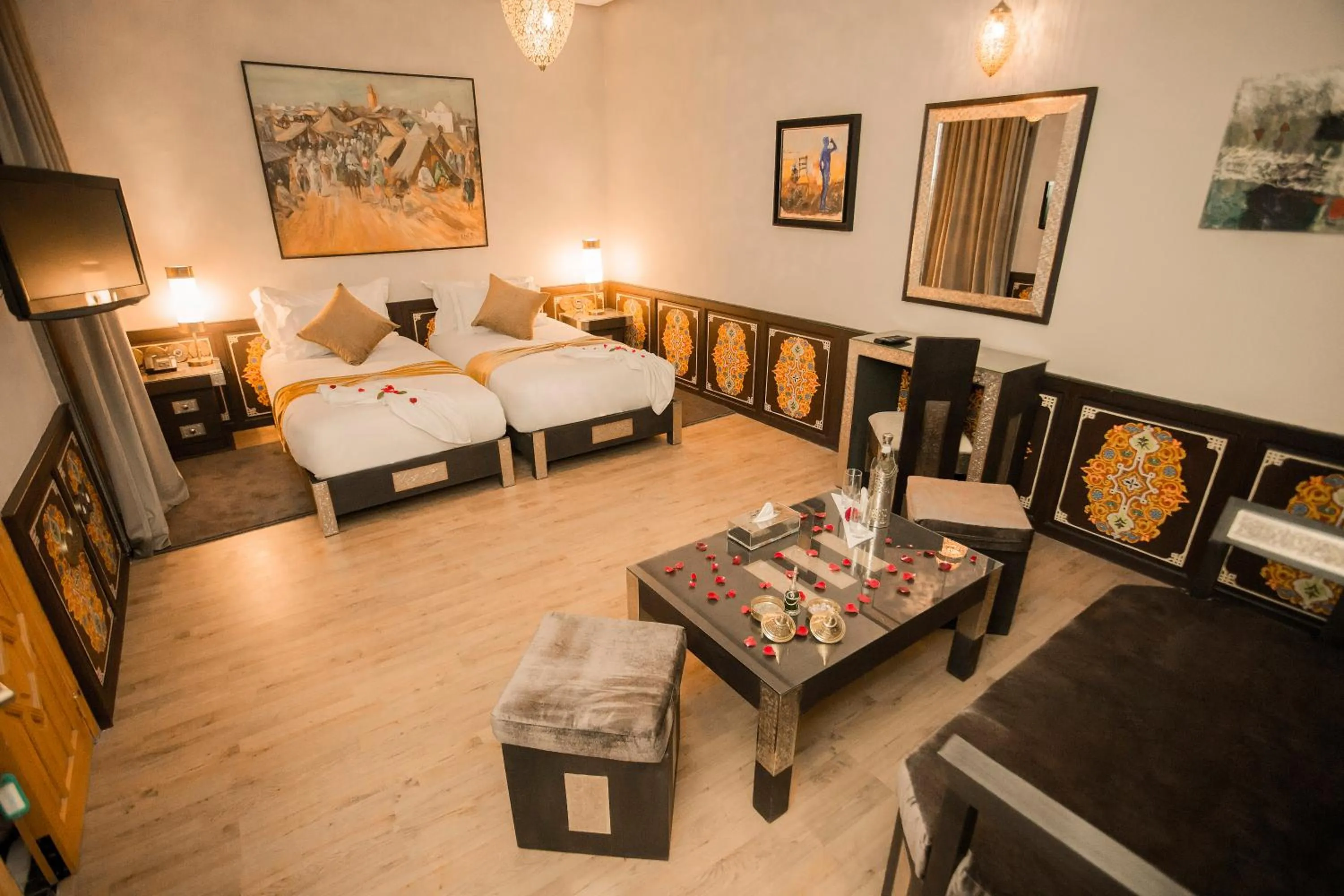 Property building, Bed in Palais Dar Si Aissa ALL-SUITES
