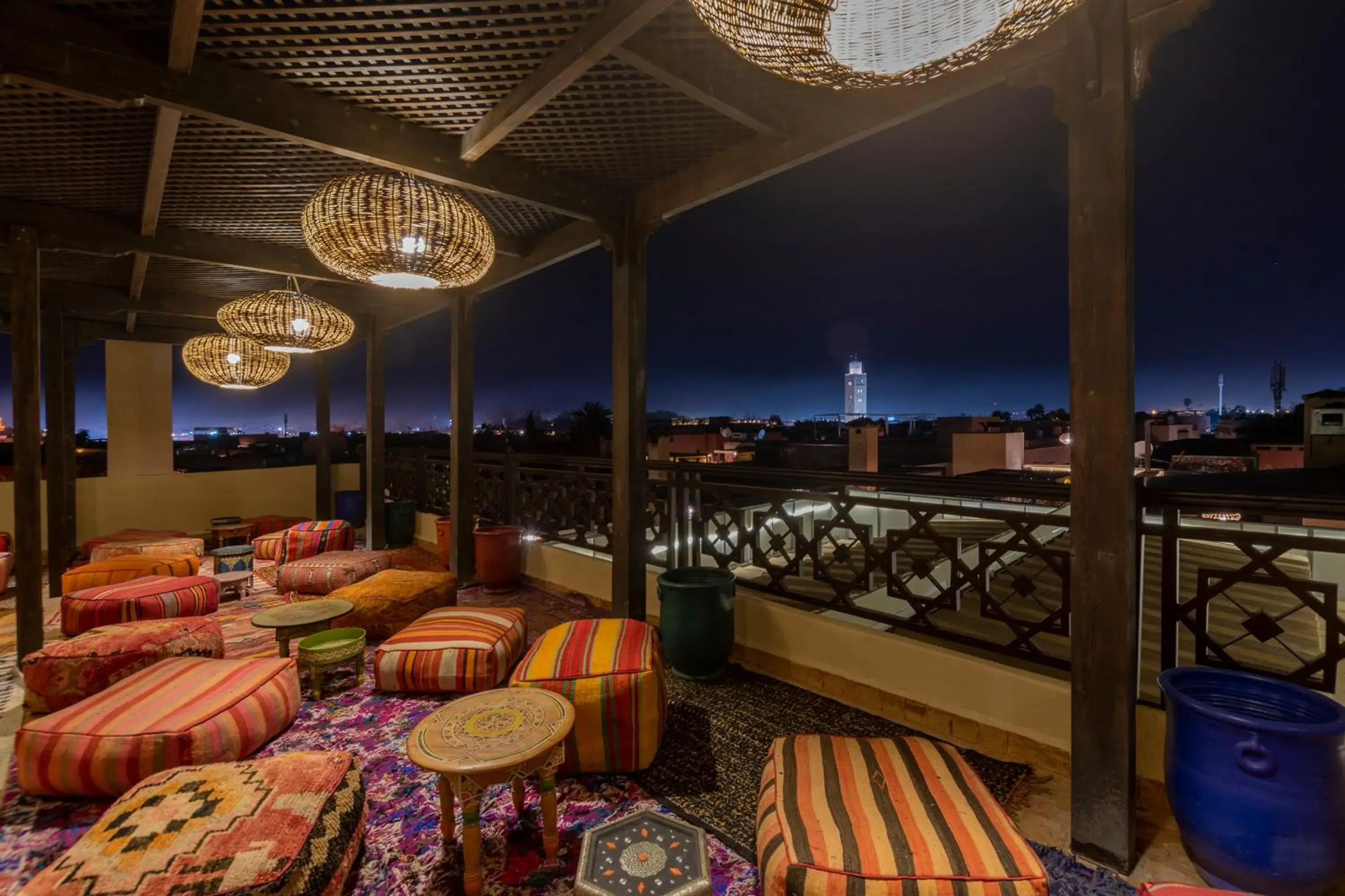 Patio in Palais Dar Si Aissa ALL-SUITES