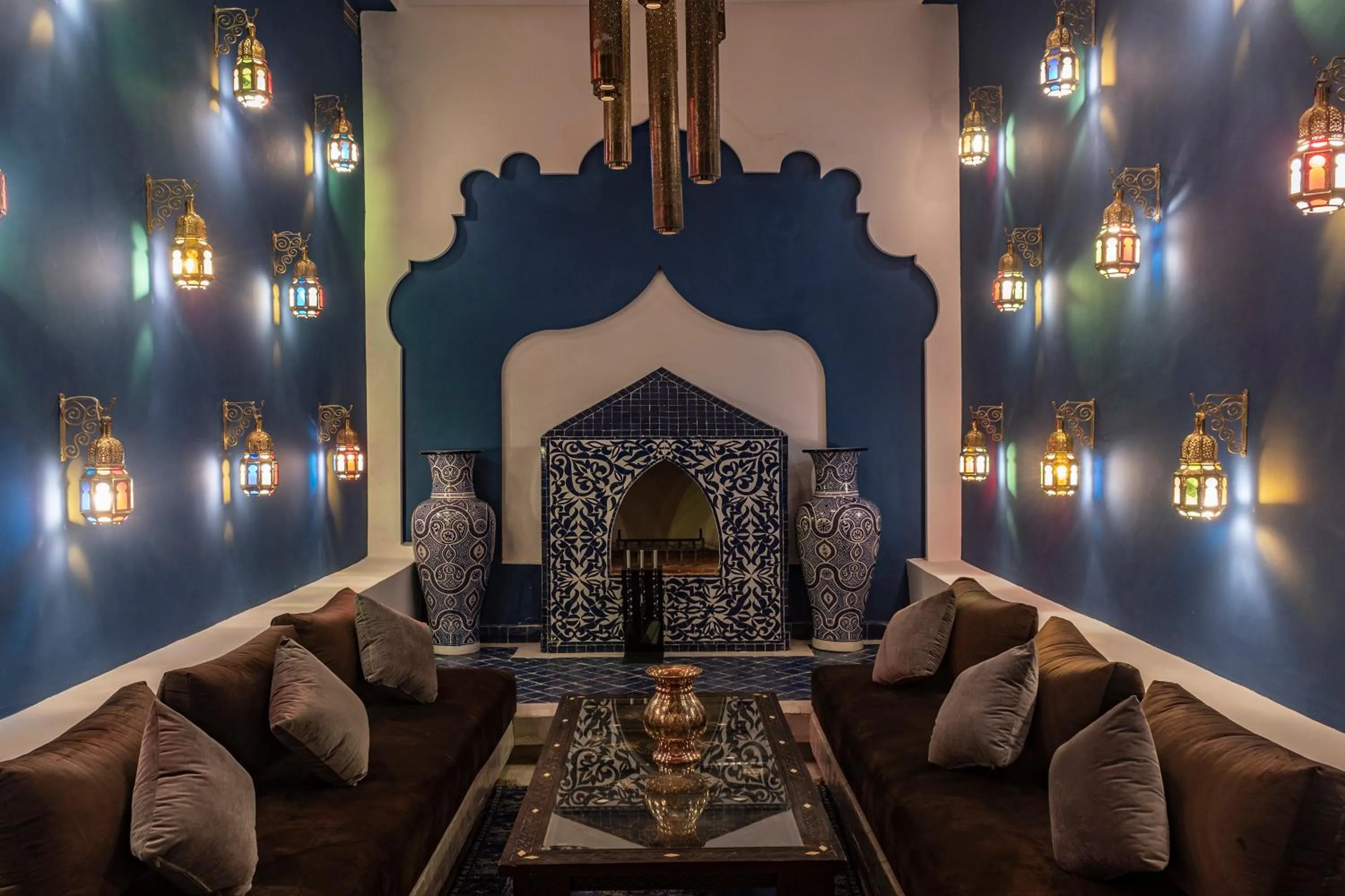 Living room in Palais Dar Si Aissa ALL-SUITES