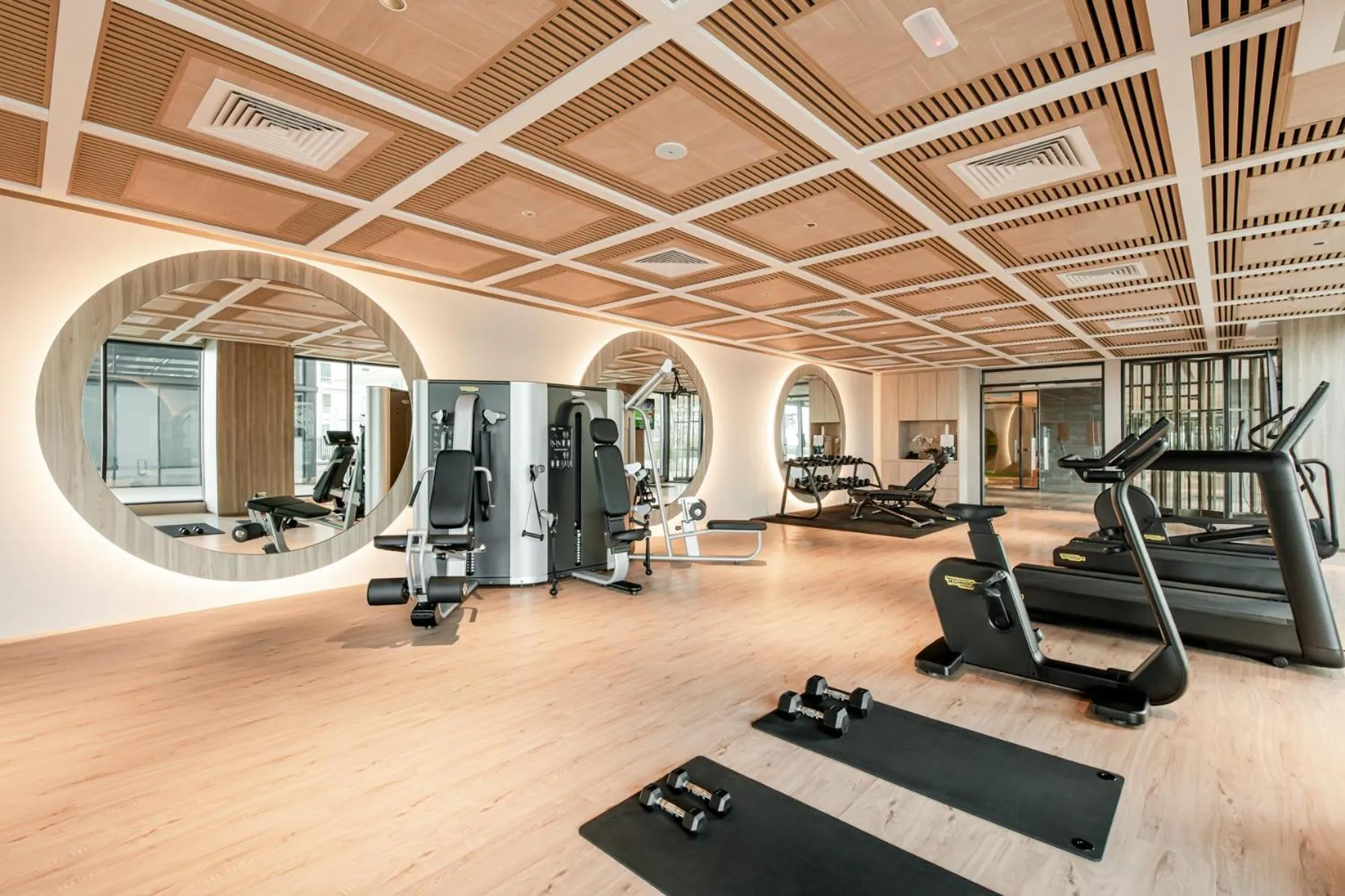 Fitness centre/facilities in Ascott Gurney Penang
