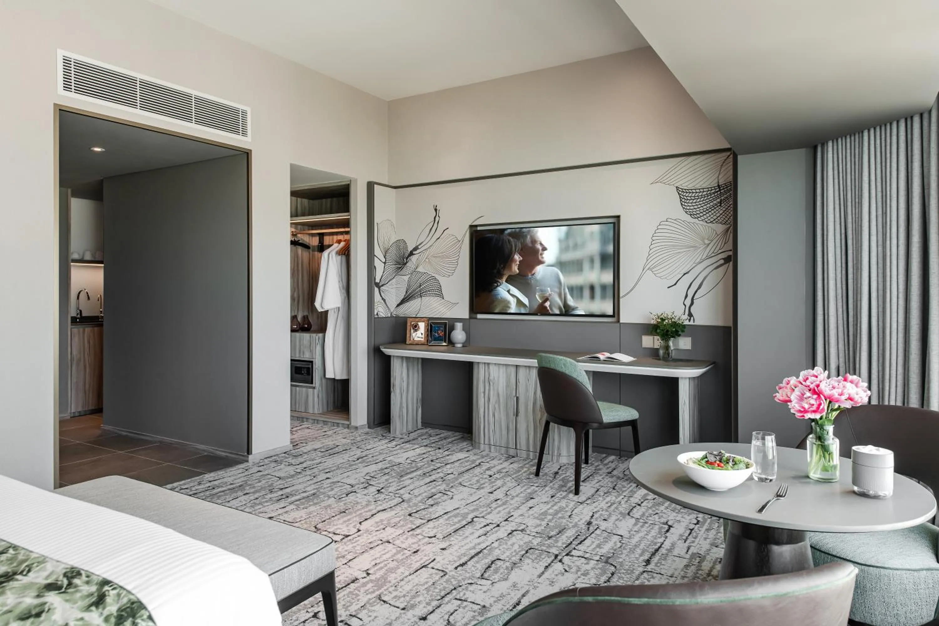 Living room in Ascott Gurney Penang