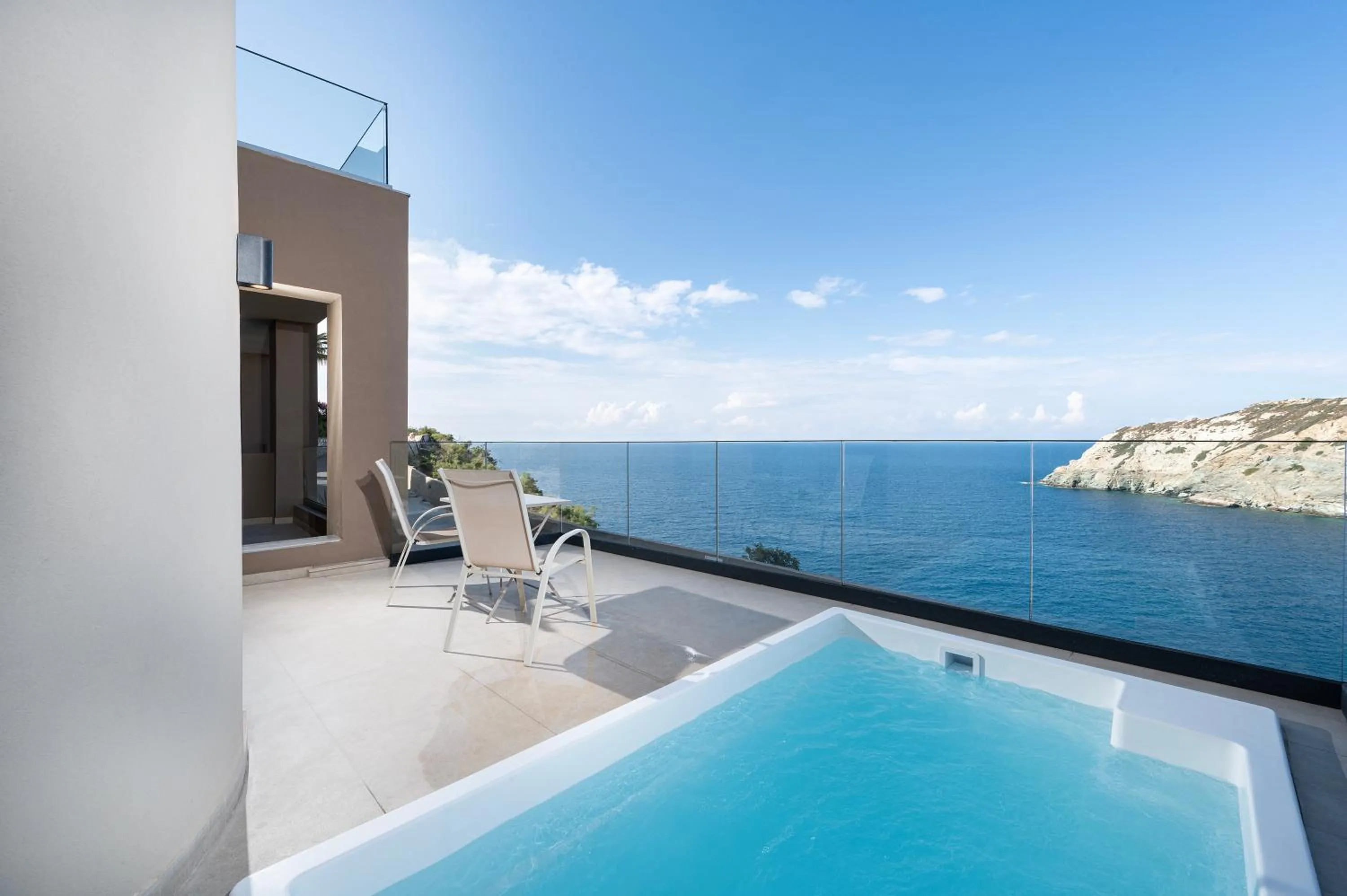 Balcony/Terrace in Athina Palace Resort & Spa