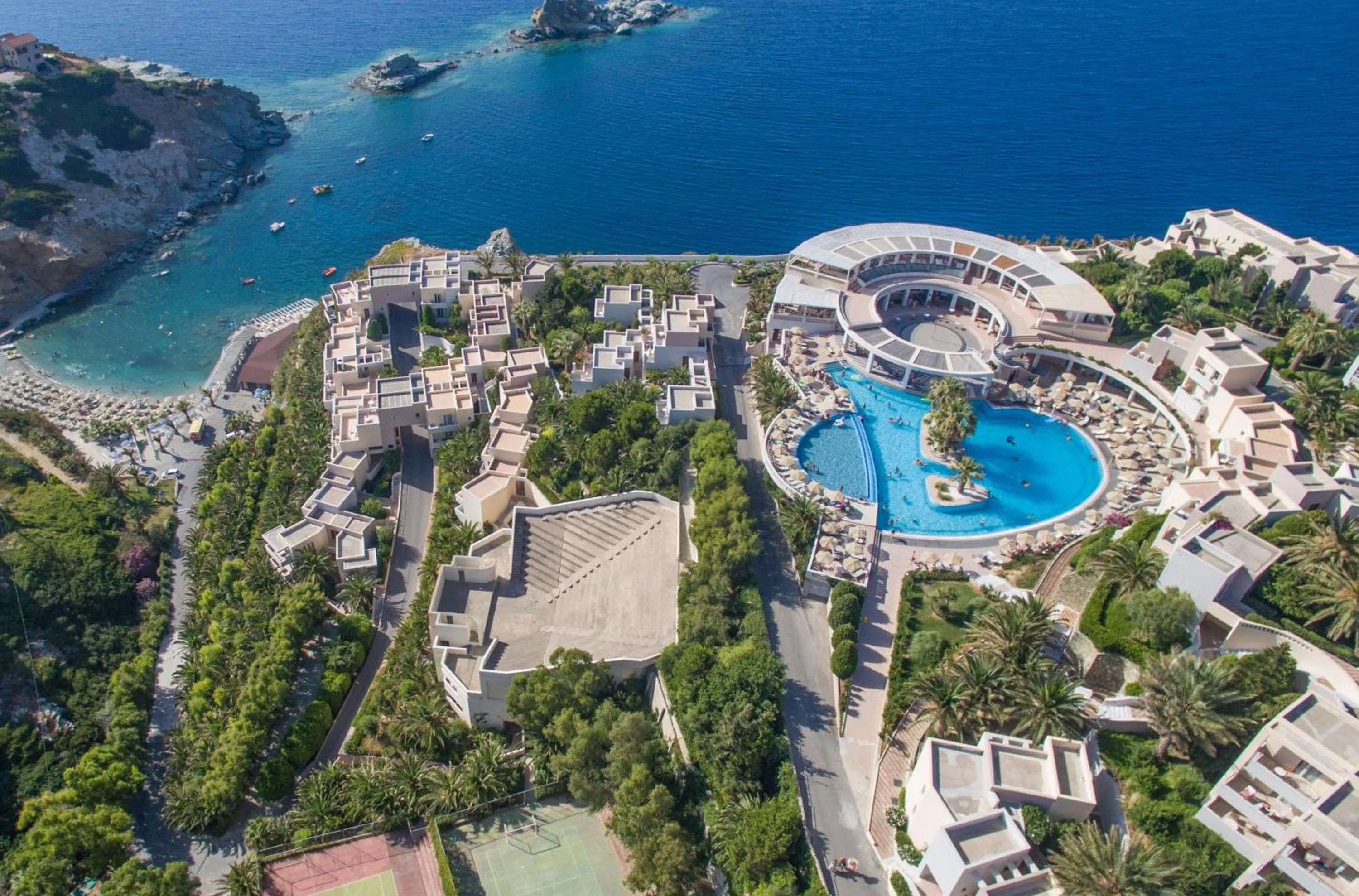 Bird's eye view in Athina Palace Resort & Spa