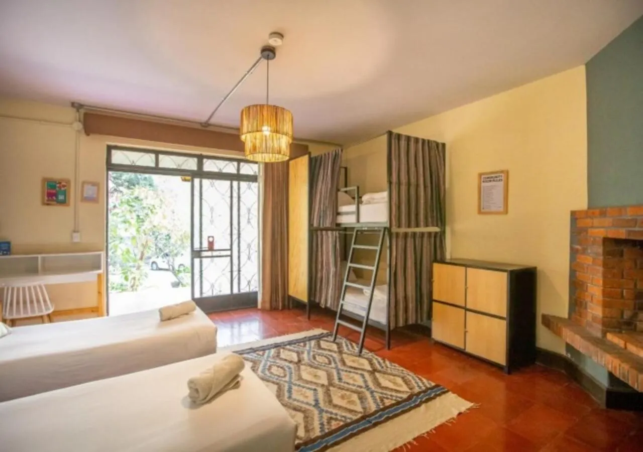 Bed in 4-Bed Dormitory Room in Socialtel Atitlan