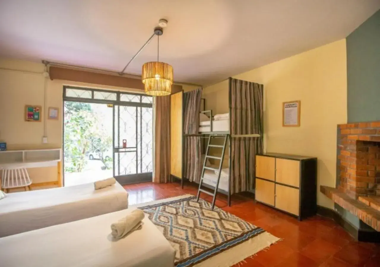 Bed in 4-Bed Dormitory Room in Socialtel Atitlan Bed in 4-Bed Dormitory Room in Socialtel Atitlan