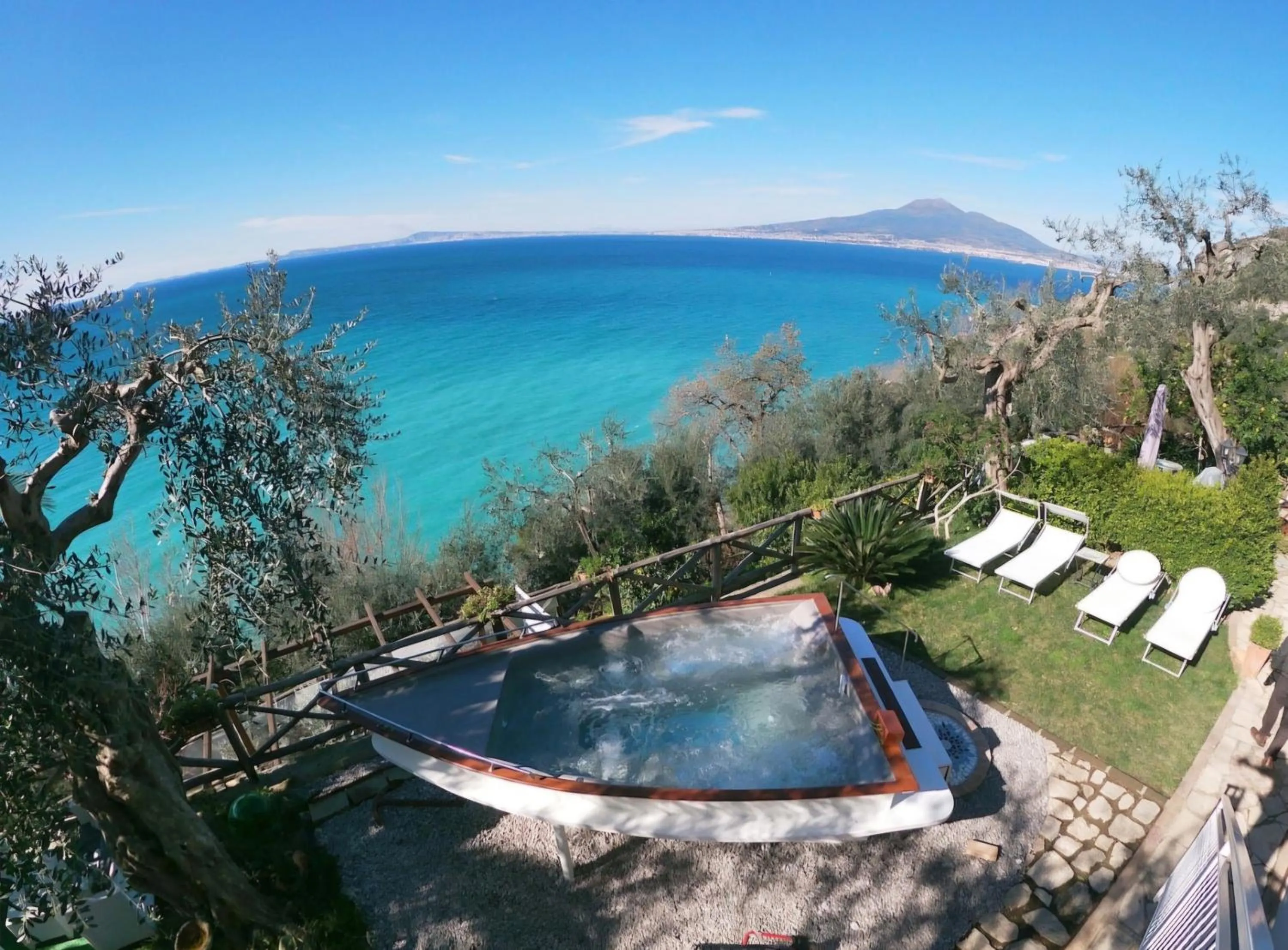 Landmark view in La Palombara B&B