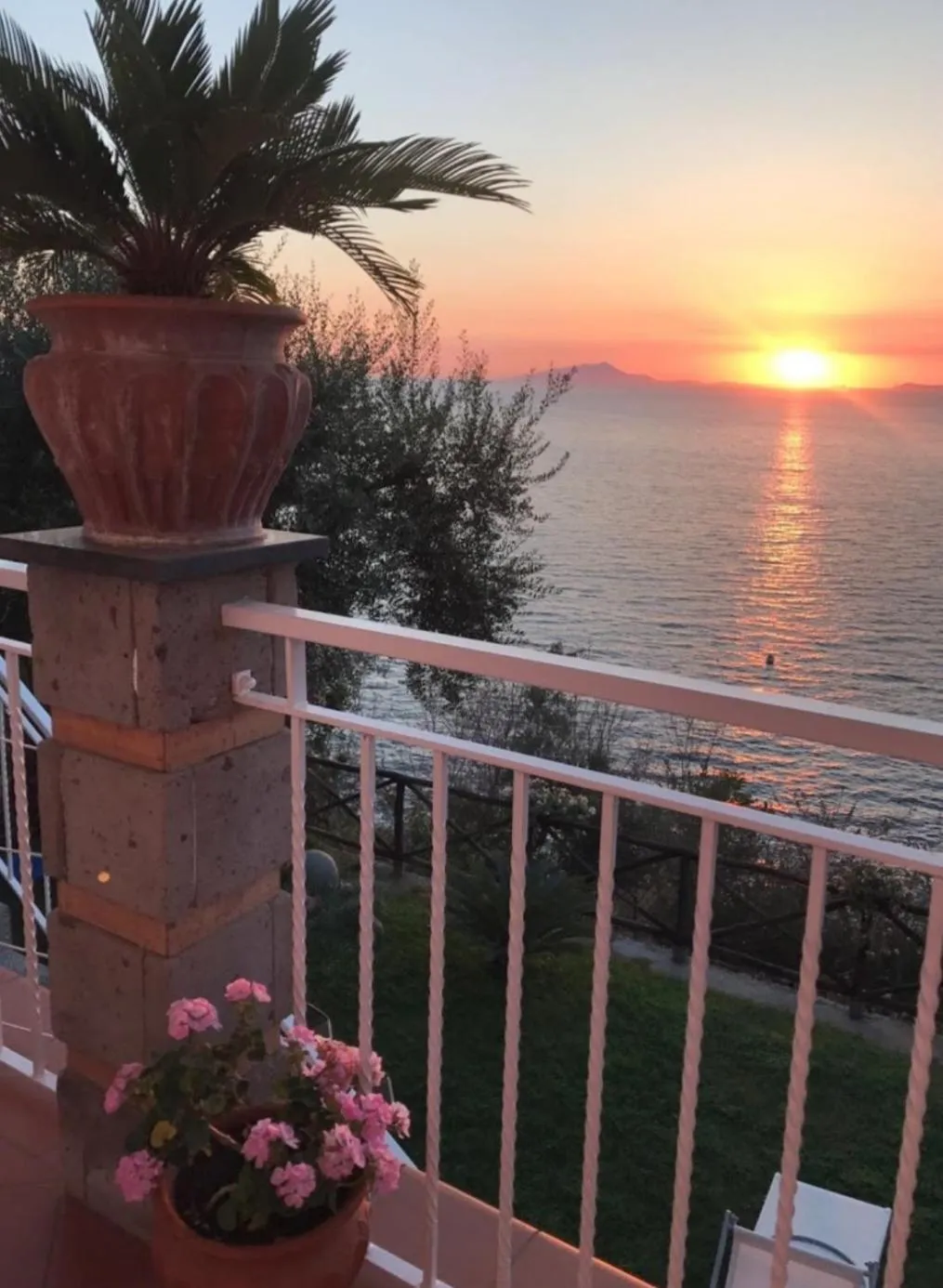 Balcony/Terrace in La Palombara B&B