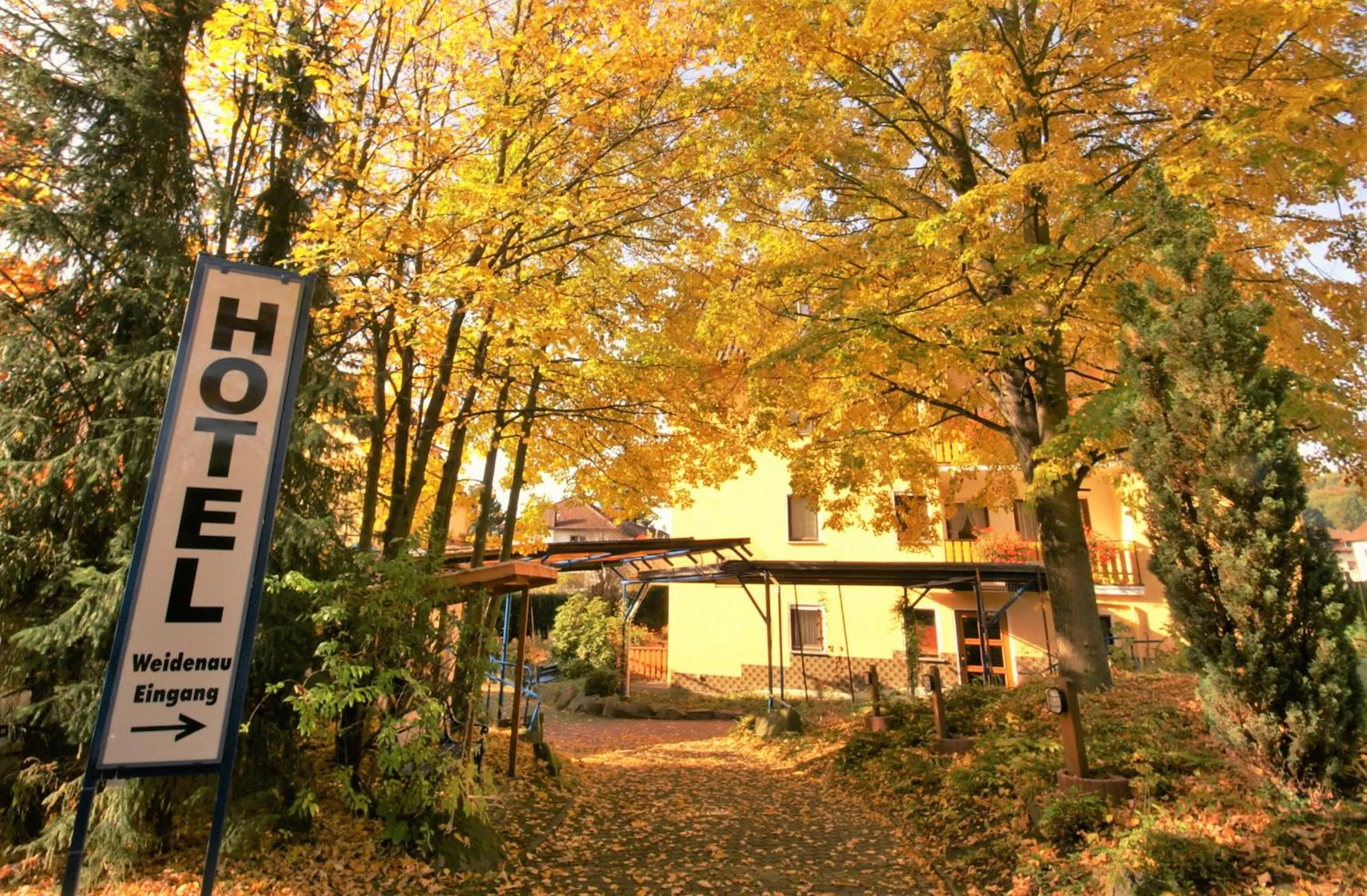 Property building in Hotel Weidenau