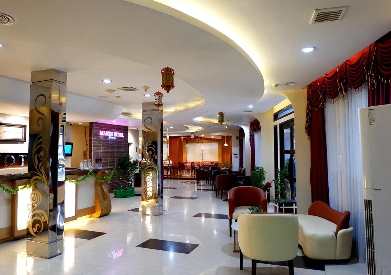 Lobby or reception in Manise Hotel
