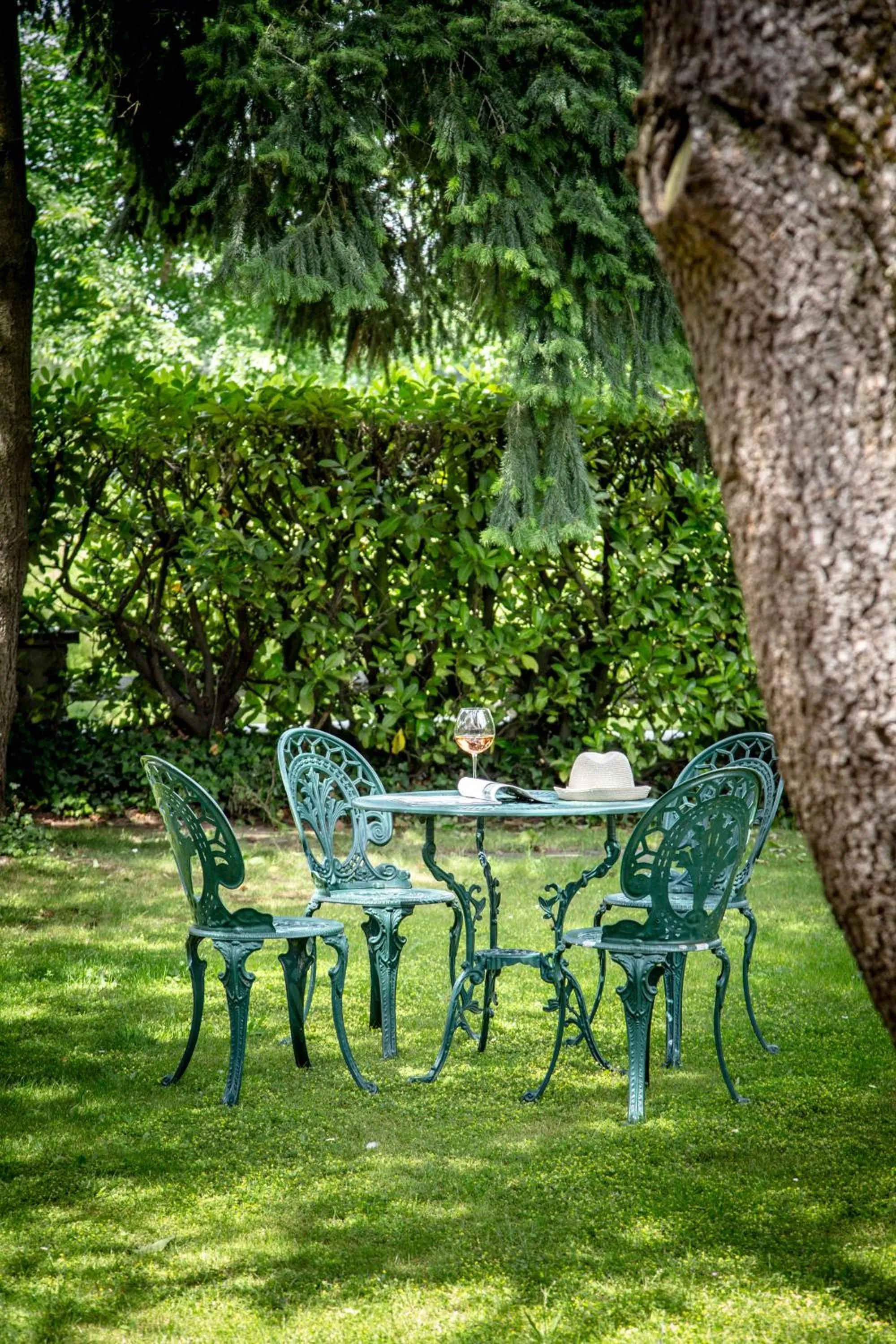 Garden in Hotel De La Pommeraie