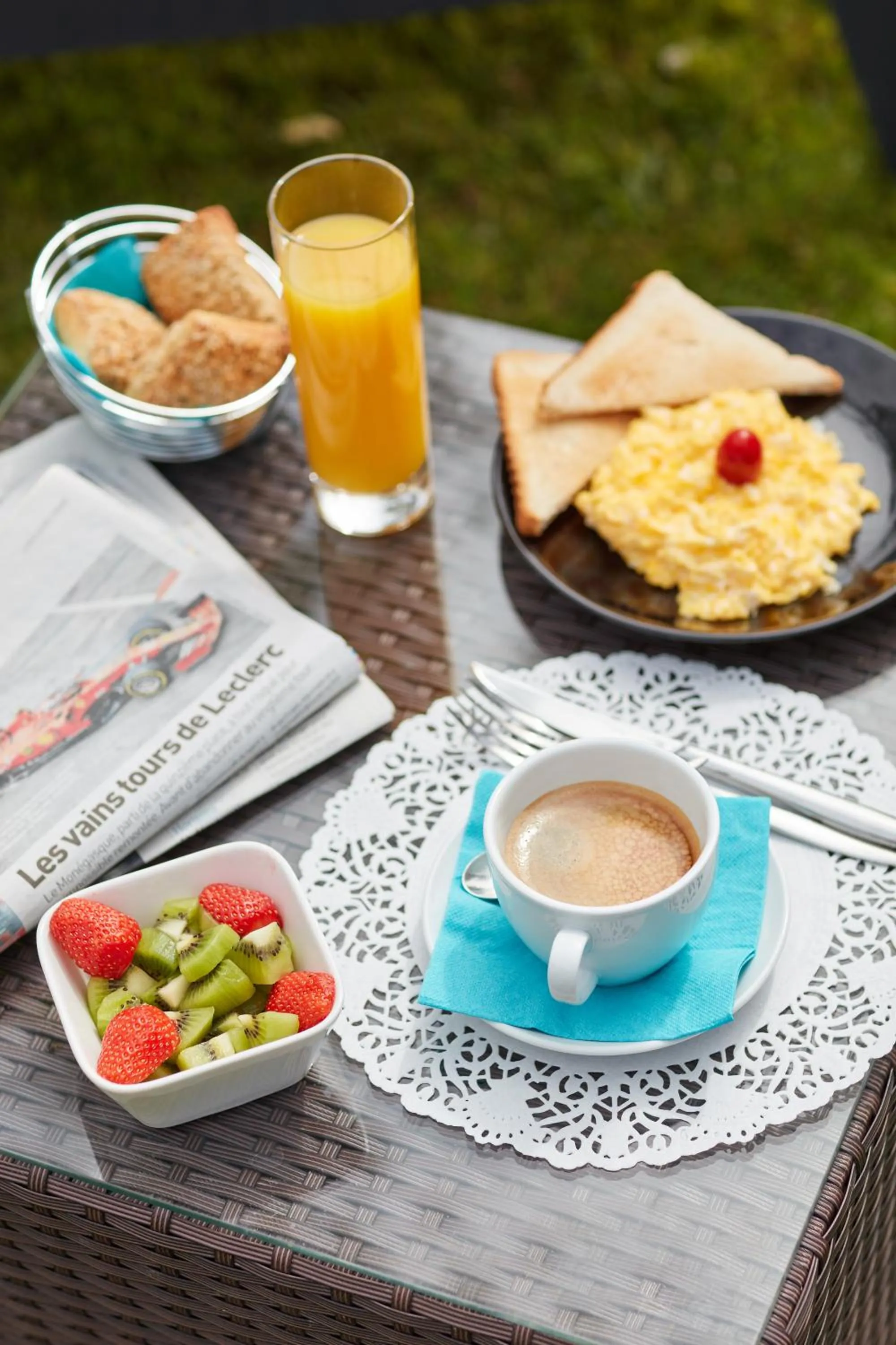 Garden in Hotel De La Pommeraie