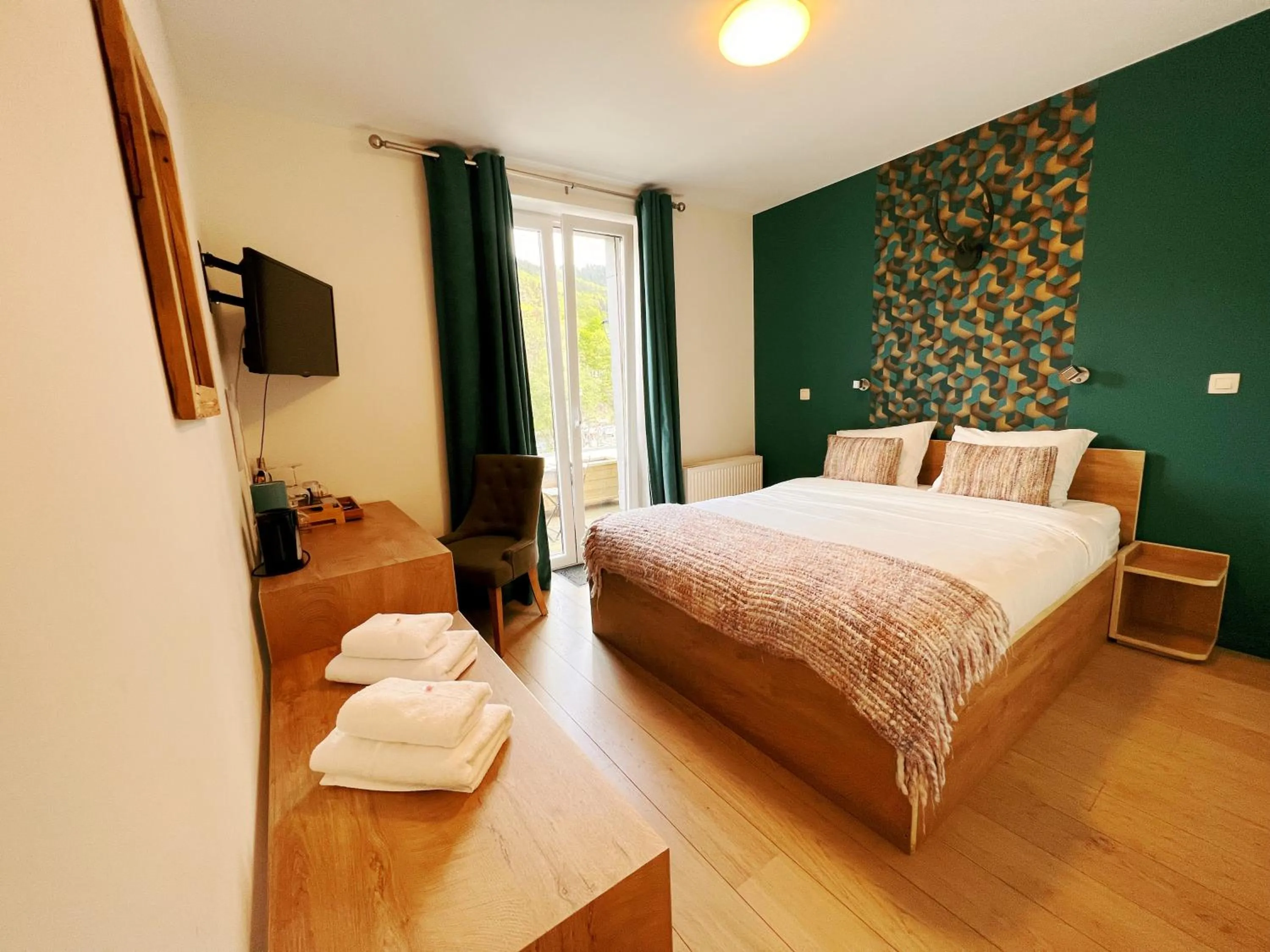 Au sommet de la cascade