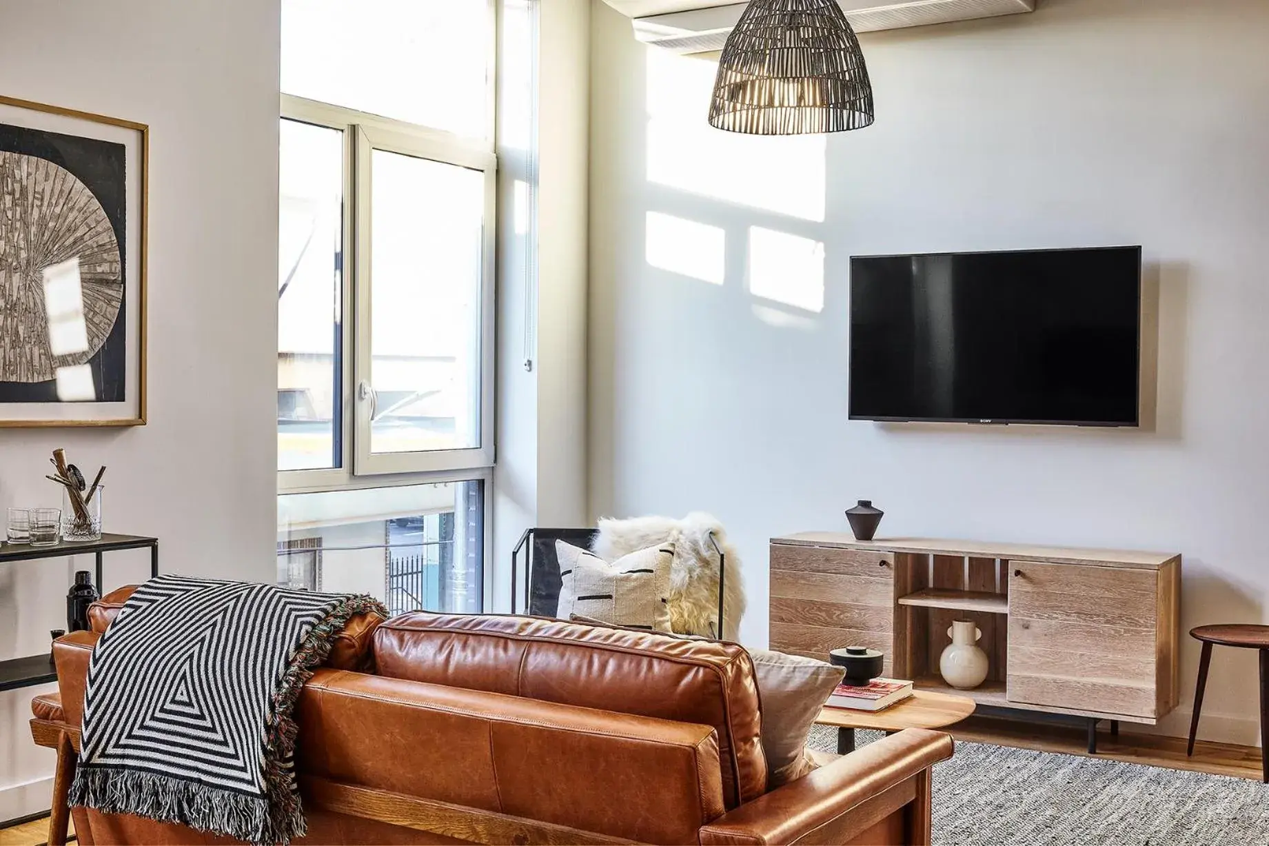 Second Floor Studio with Street View in Lokal Hotel Fishtown Second Floor Studio with Street View in Lokal Hotel Fishtown