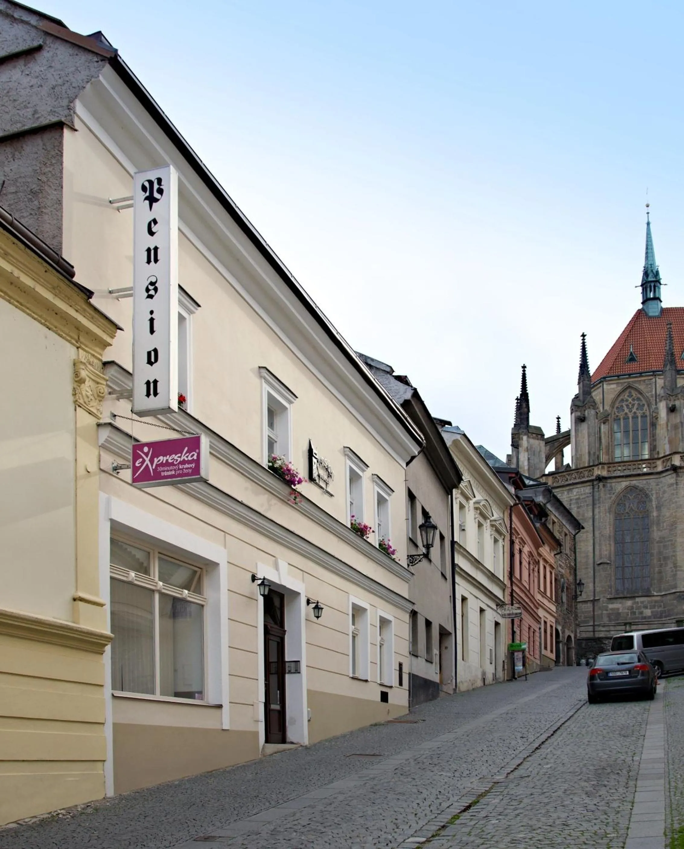 Property building in Pension Pod věží