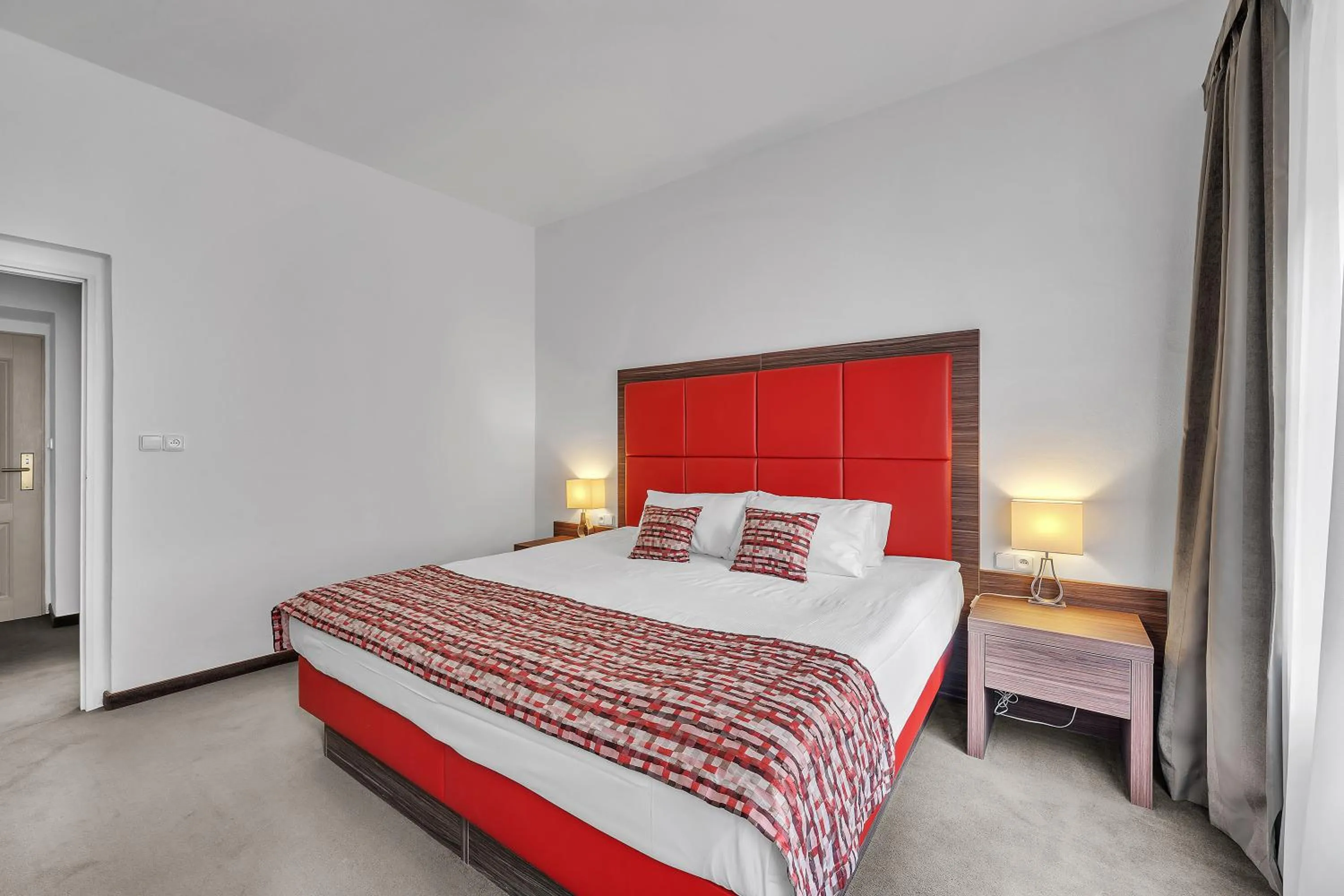 Bed in Hotel Nelly Kellys