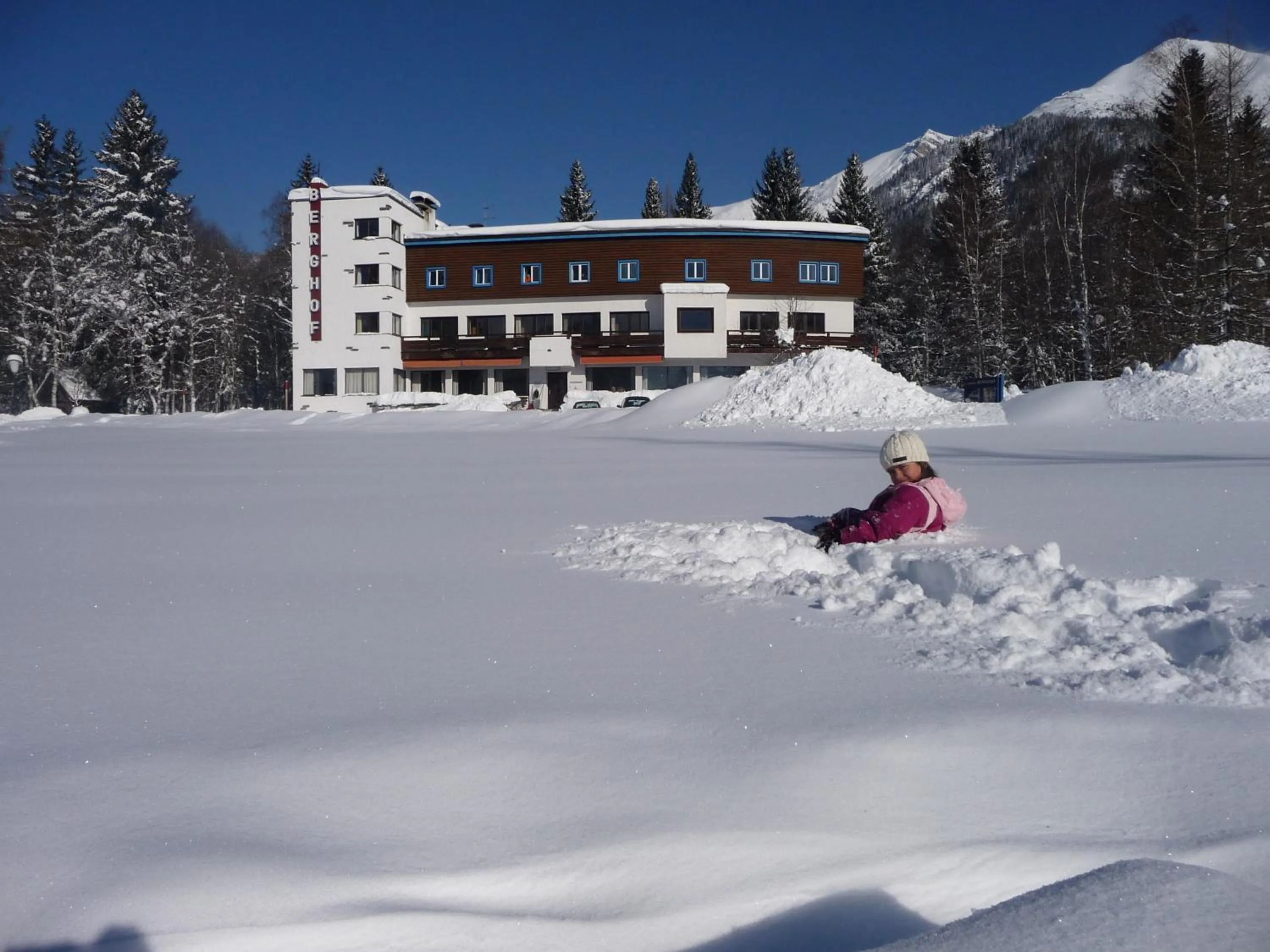 Garden in Hotel Berghof